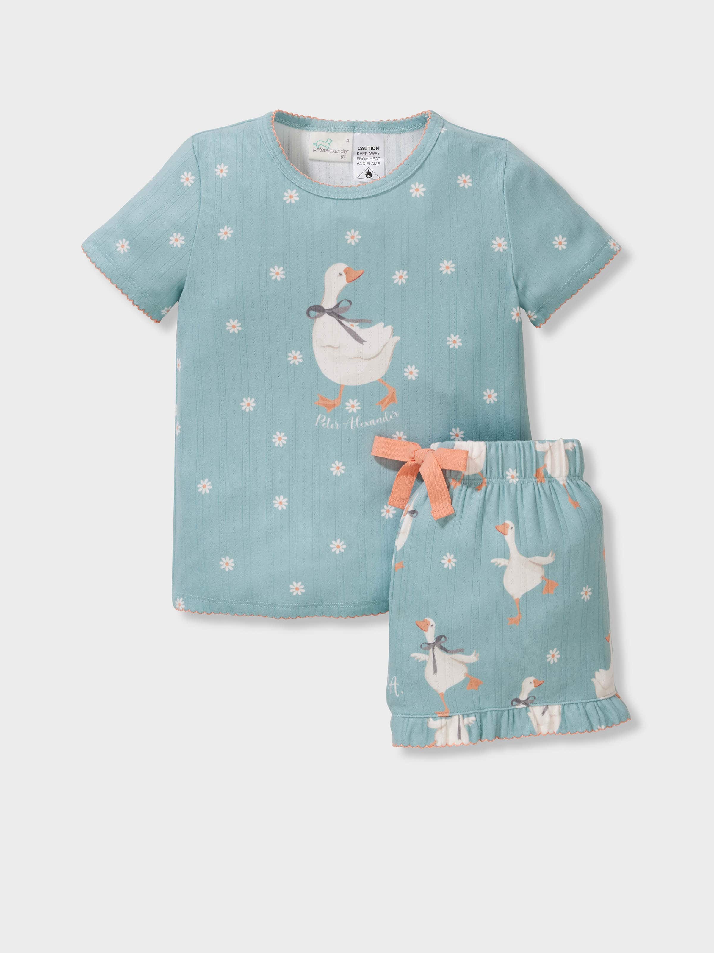 Jnr Girls Goosey Short Pj Set