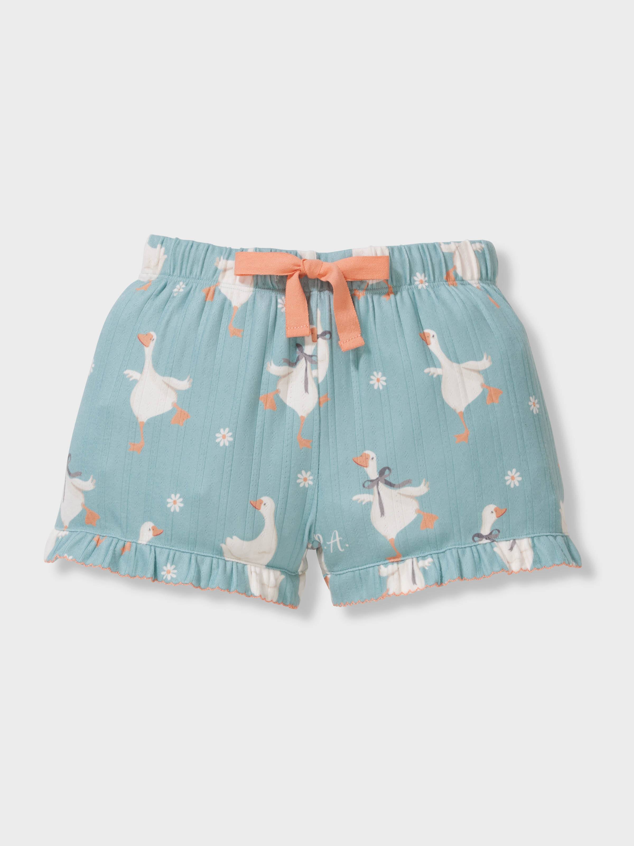 Girls Goosey Short Pj Set