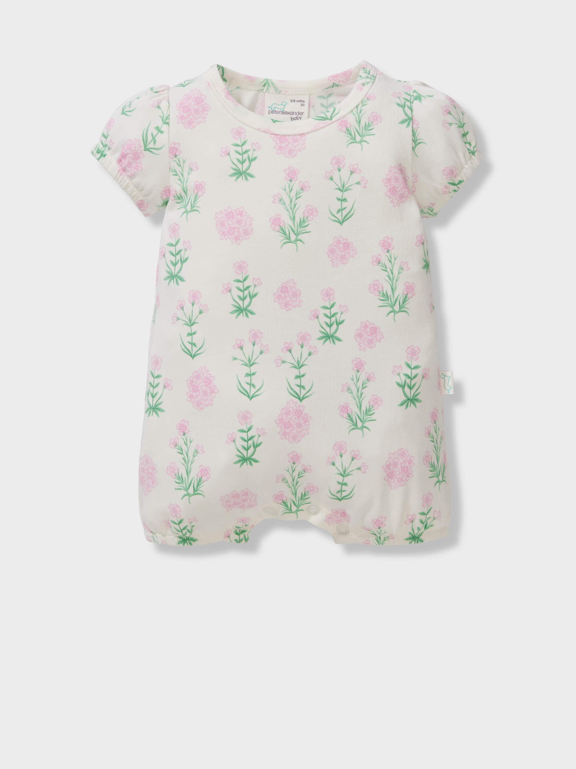 Baby Girl Floral Romper