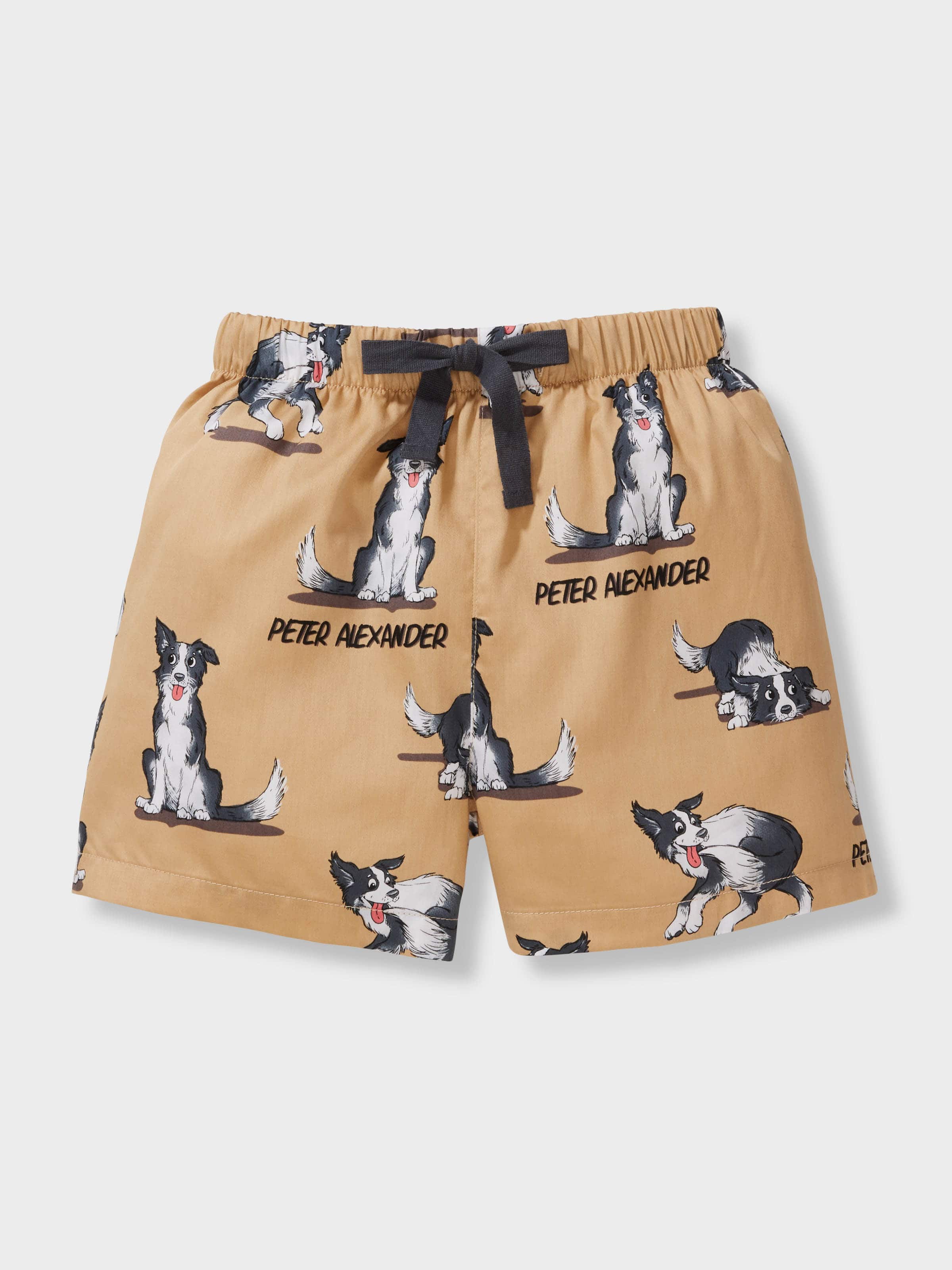Boys 100% Cotton Border Collie Short Pj Set