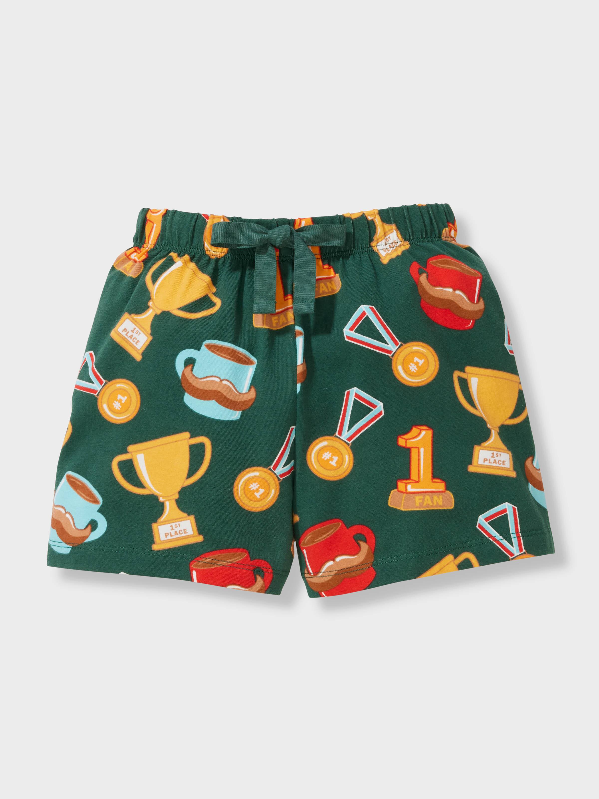 Boys #1 Fan Short Pj Set