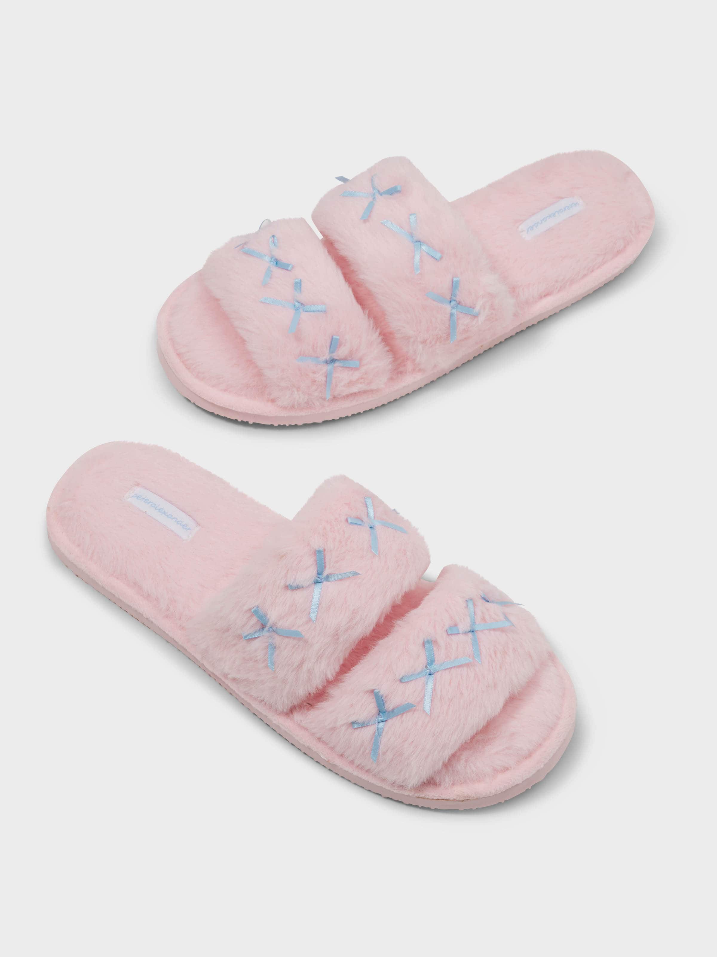 Mini Bows Twin Strap Slide