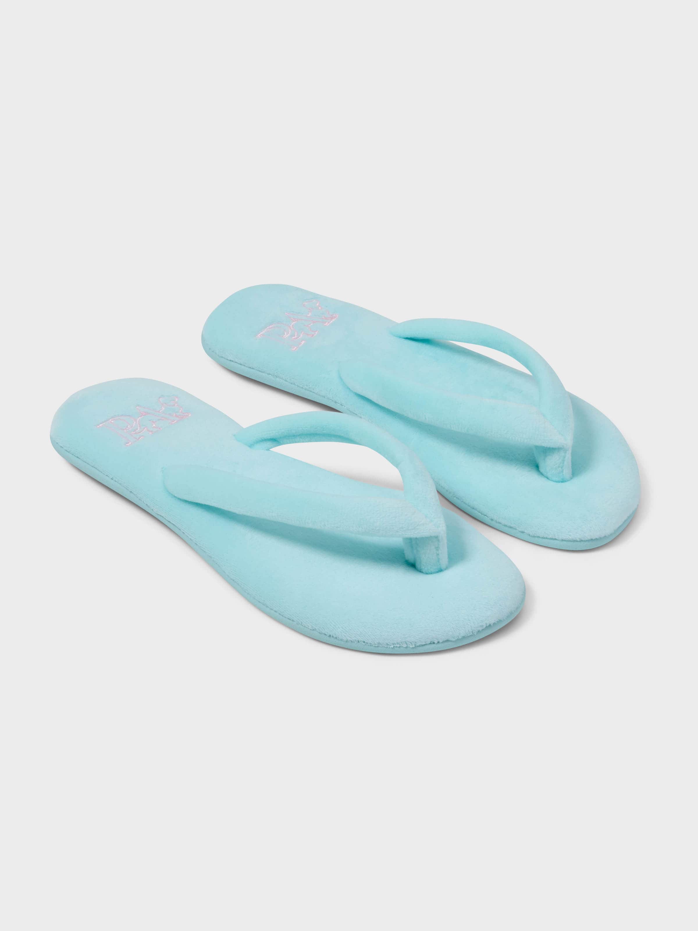 Blue Thin Strap Packaged Thong