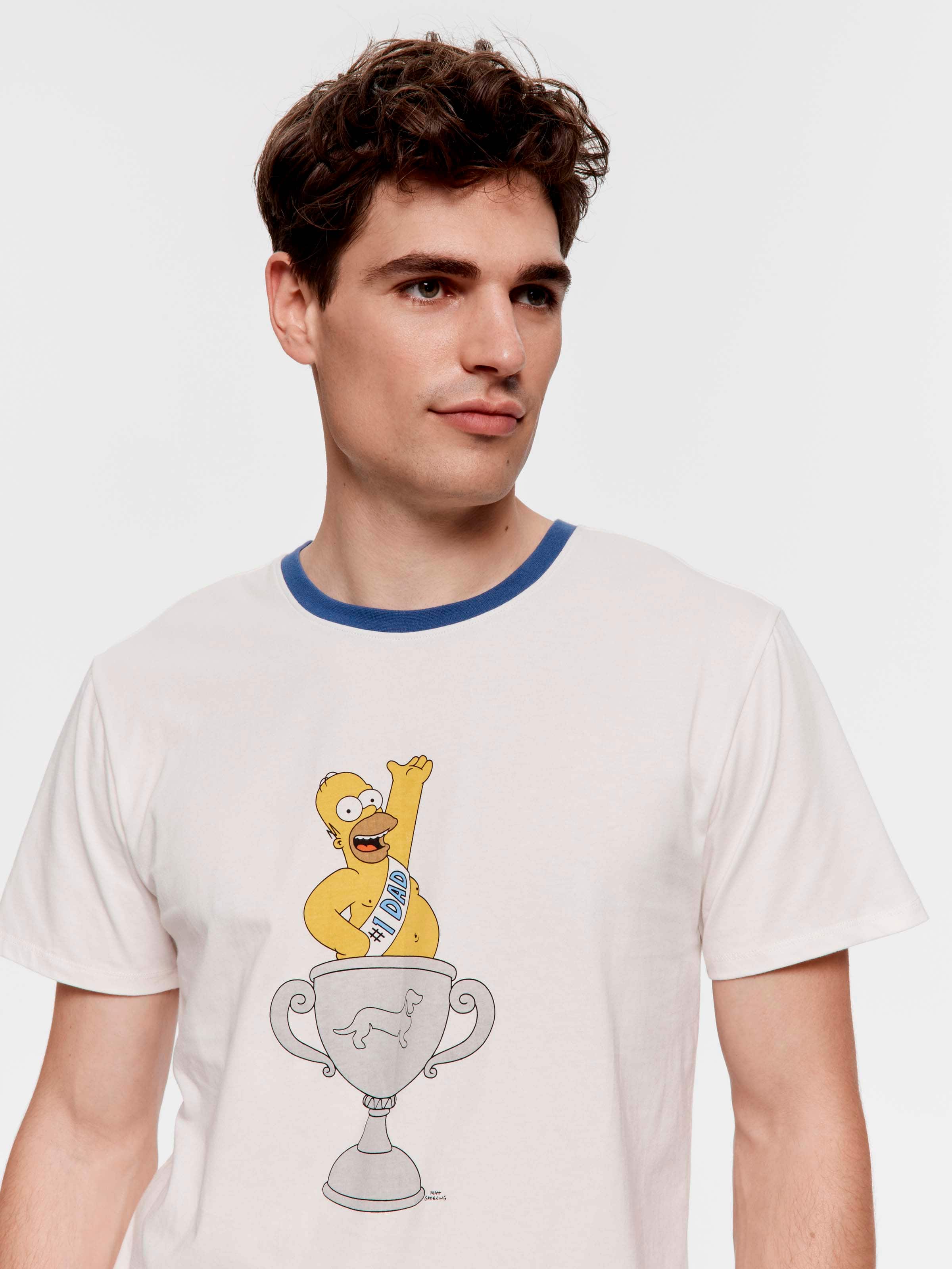 The Simpsons 100% Cotton Dad Tee