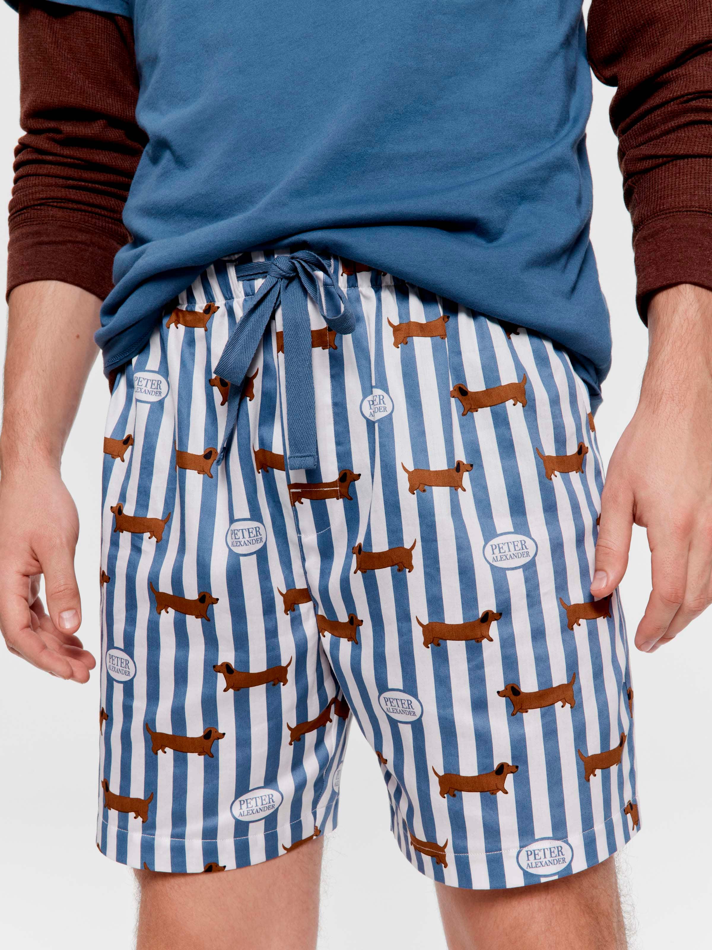 P.A. Penny Stripe 100% Cotton Mid Short