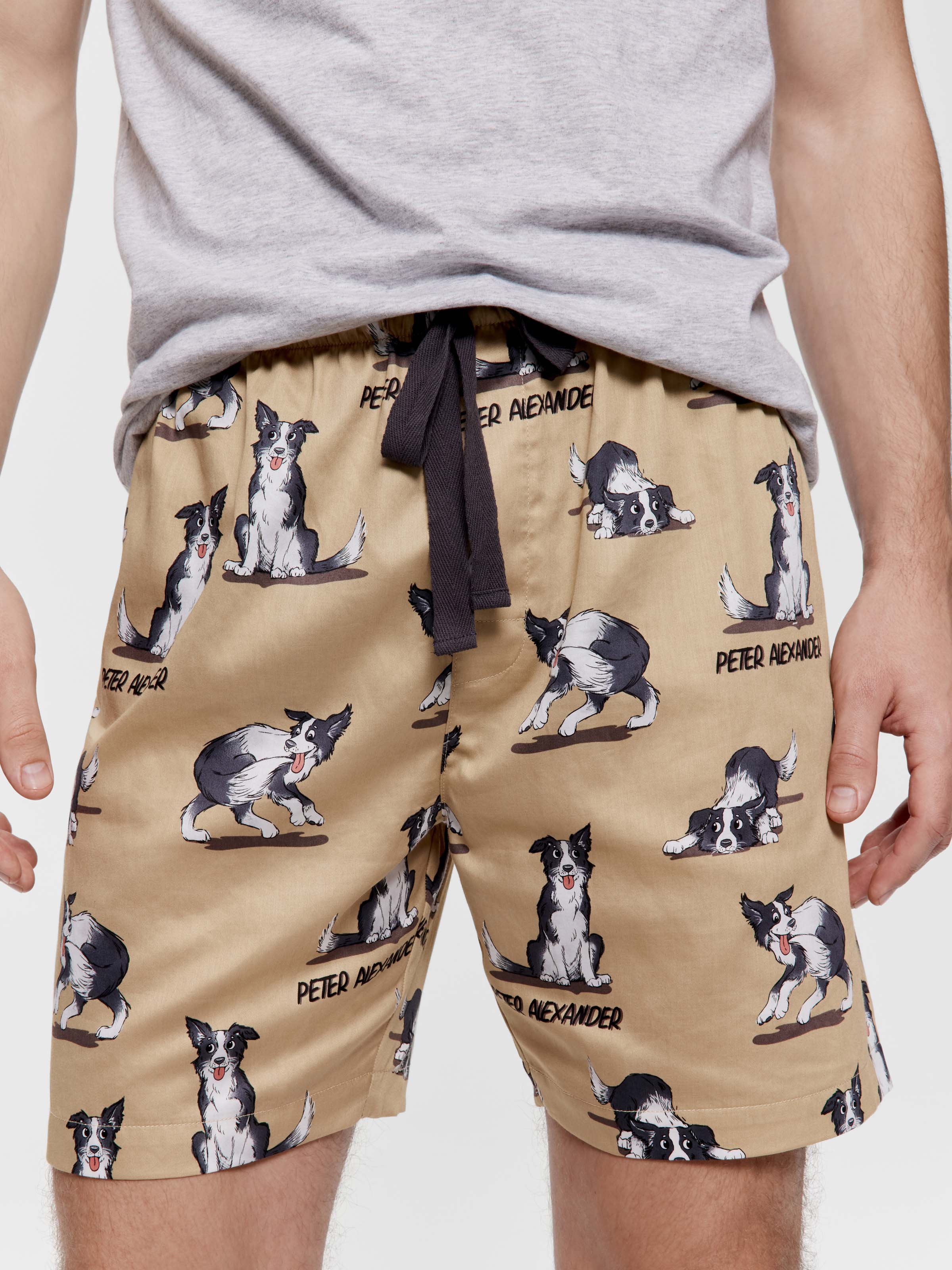 Border Collie 100% Cotton Mid Short