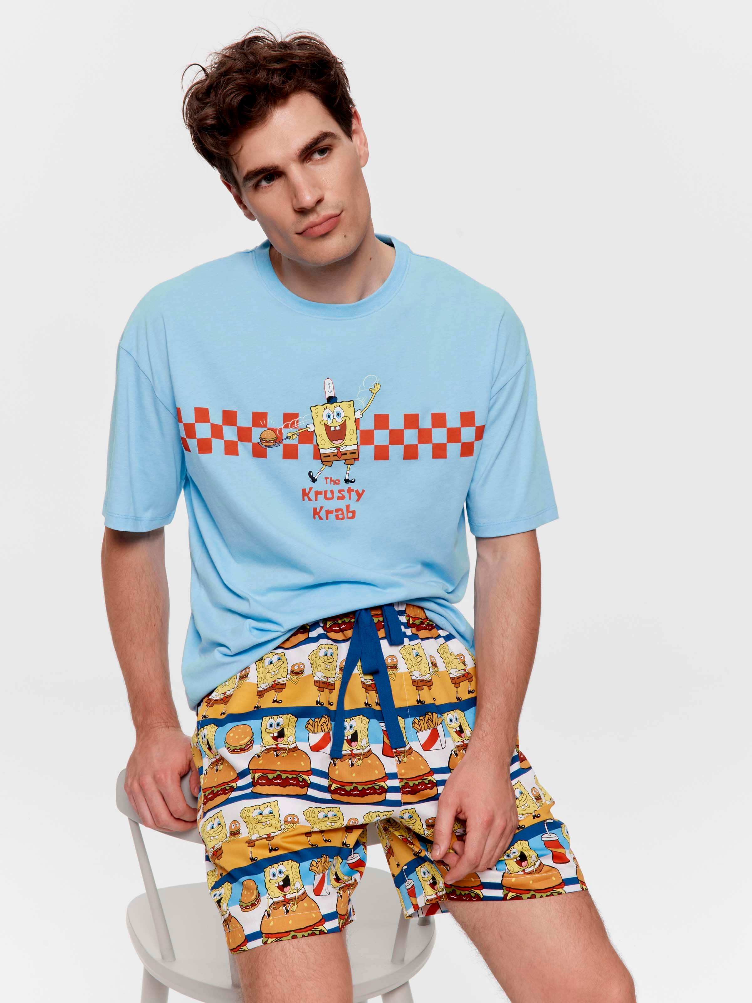 Spongebob Krusty Krab Shortie Pj Set
