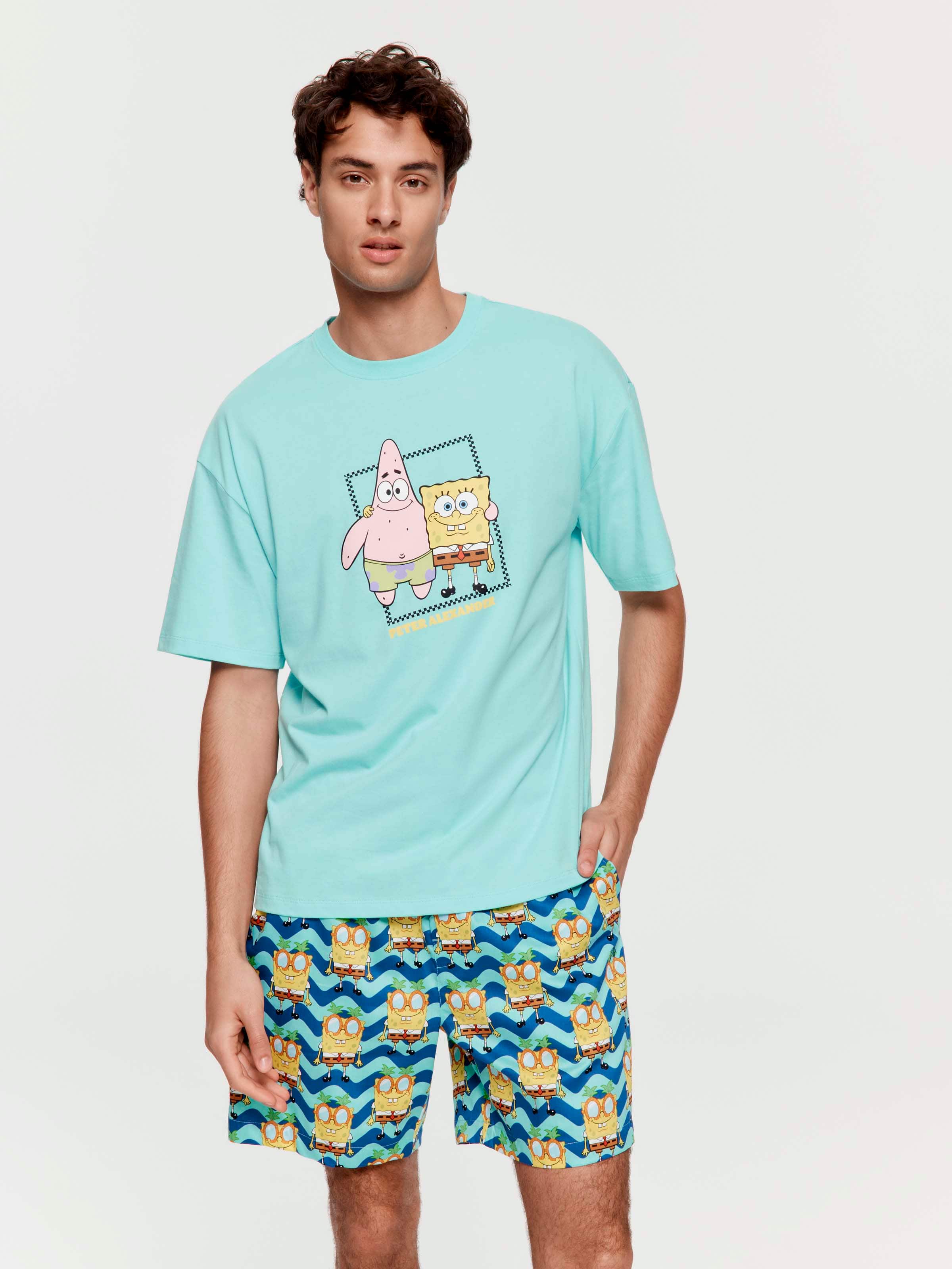 Spongebob & Patrick Star Relaxed Tee