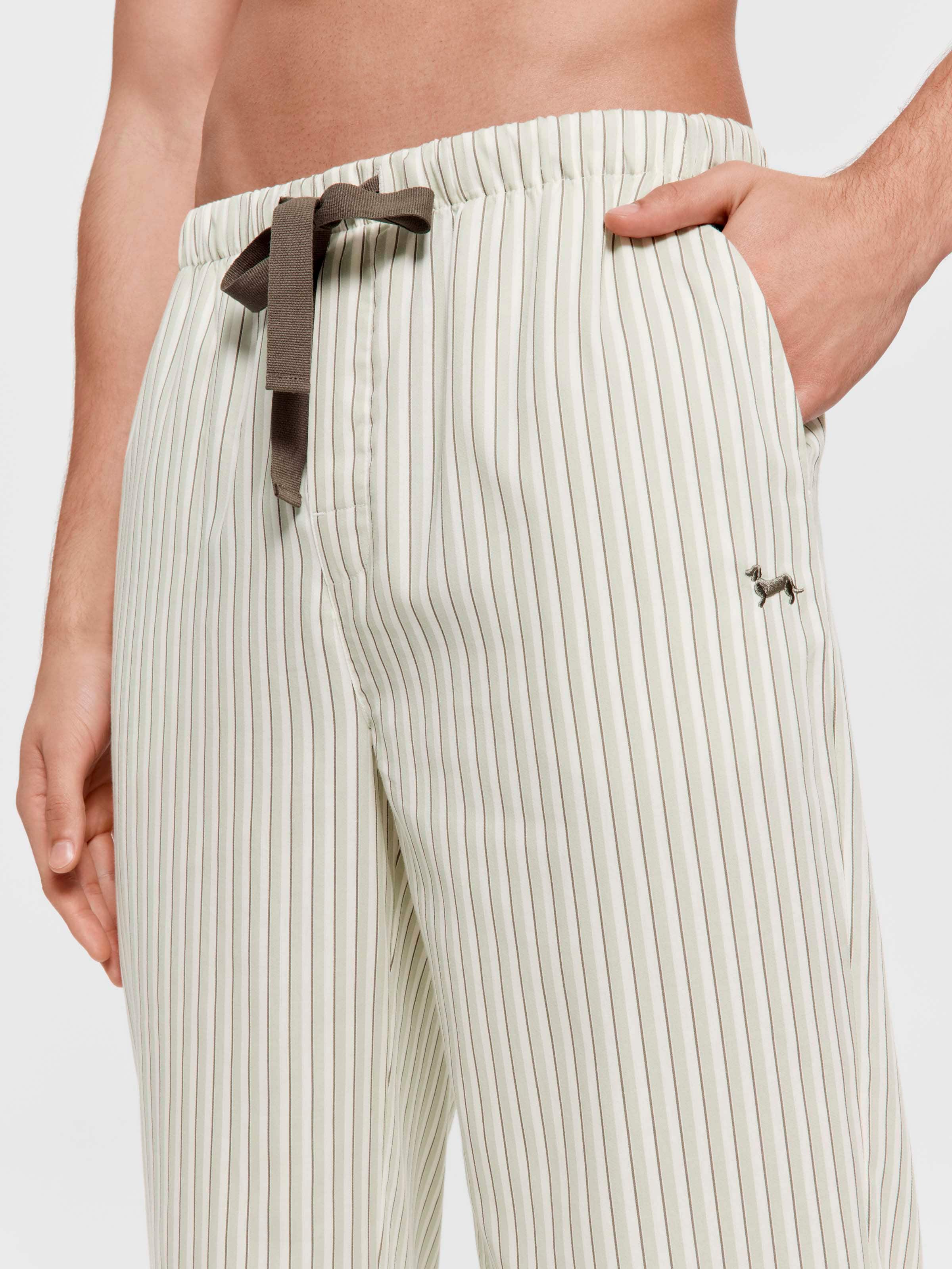 Stripe 100% Cotton Classic Pj Pant