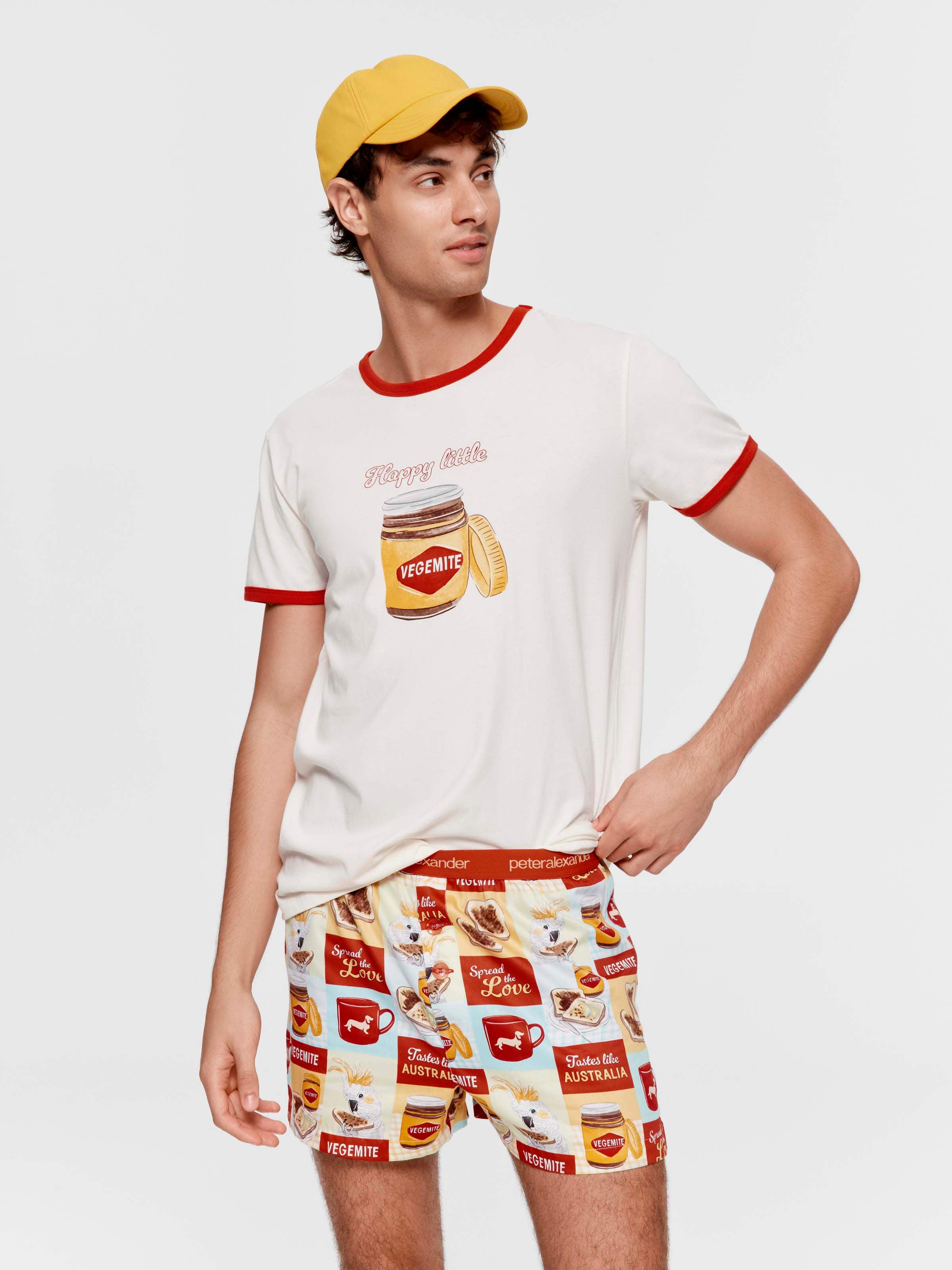 Vegemite 100% Cotton Boxer Short