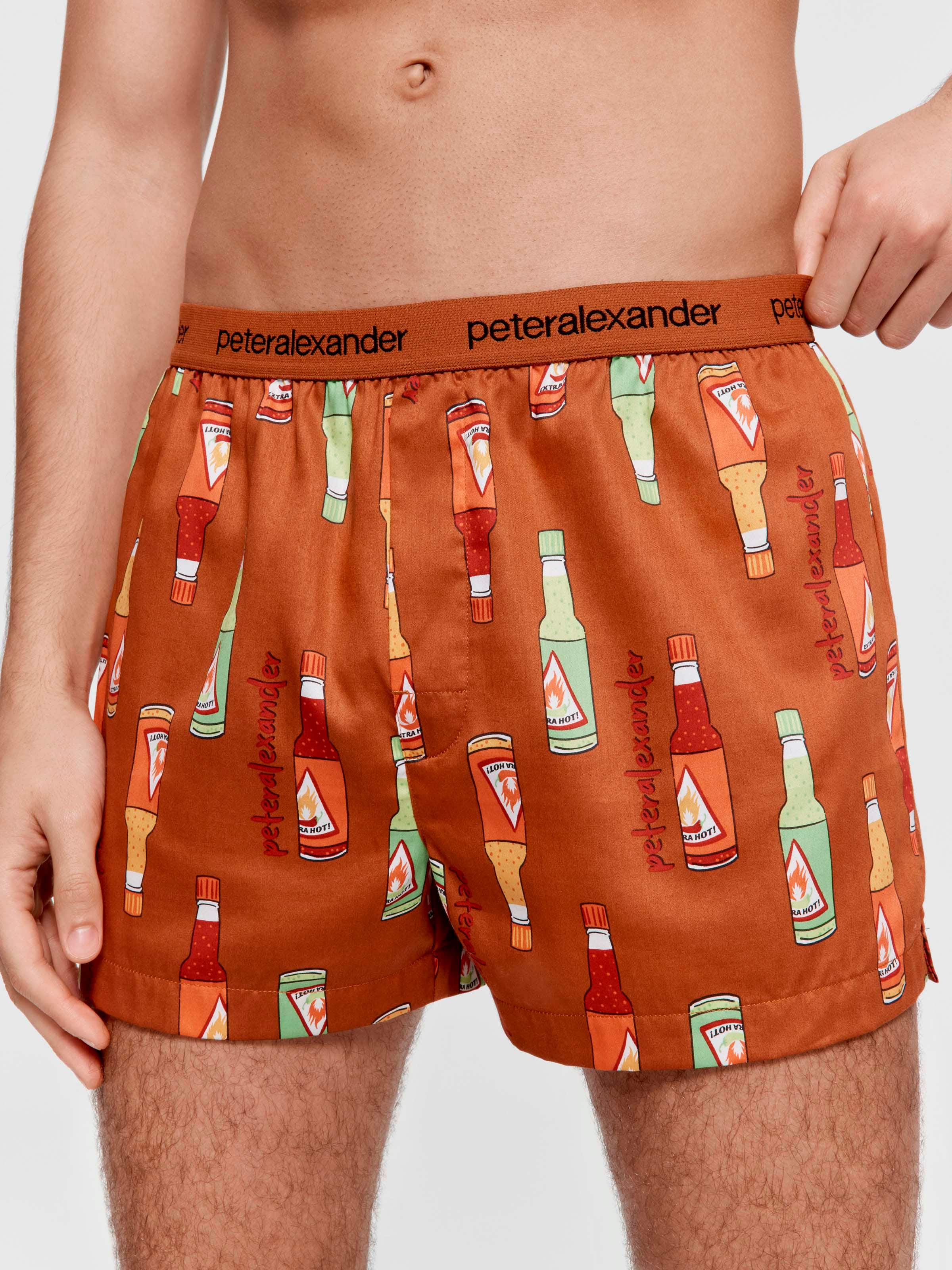 Hot Sauce 100% Cotton Boxer Short