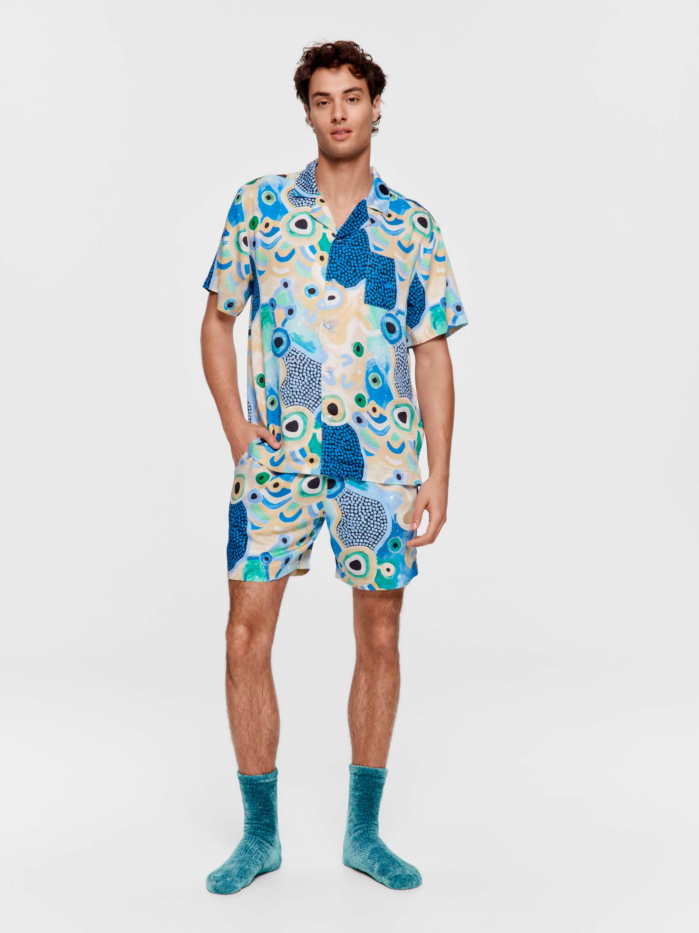 Mulganai Indigenous Pj Shirt