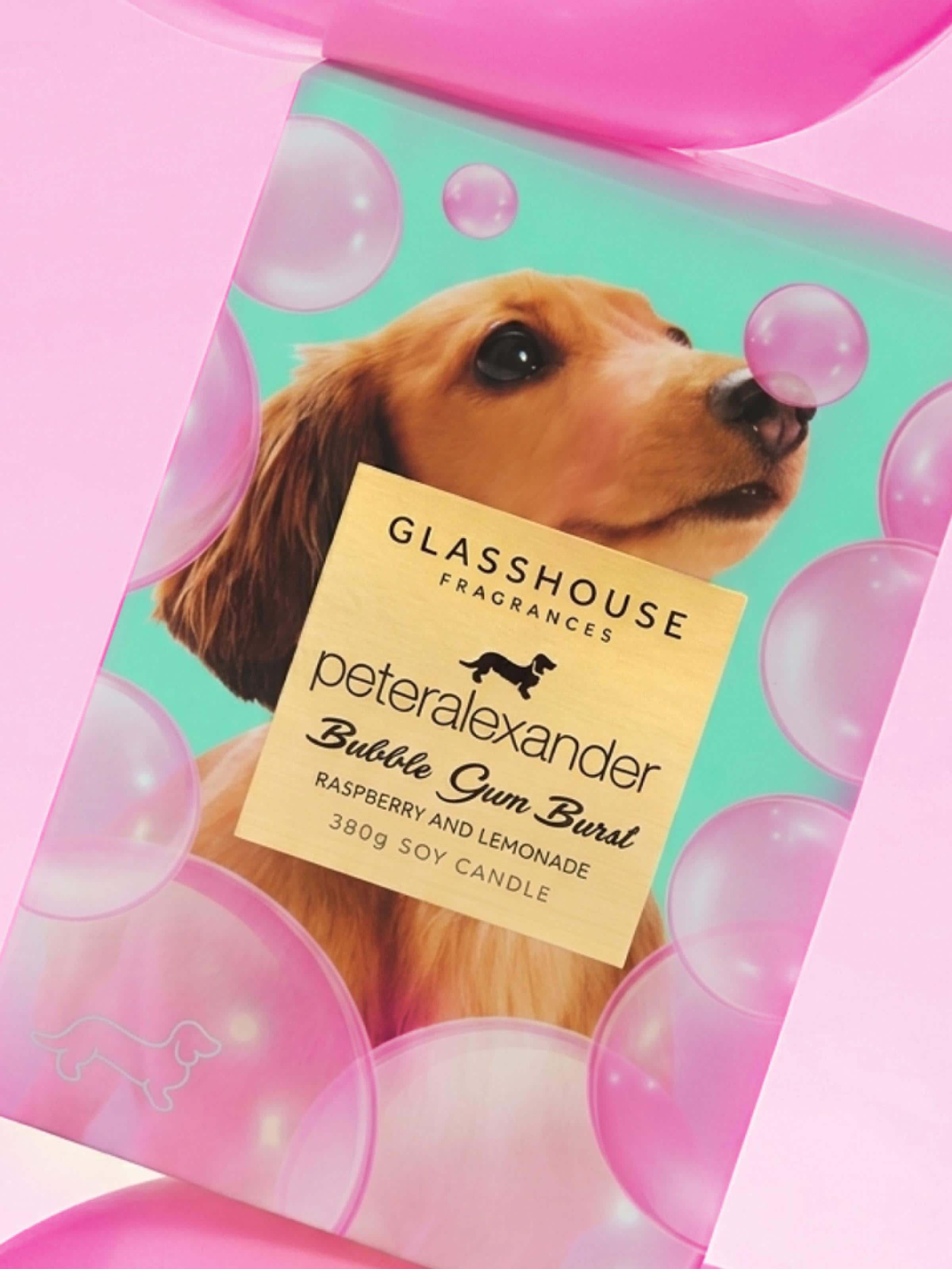 Glasshouse Fragrances Bubble Gum Burst 380G Candle