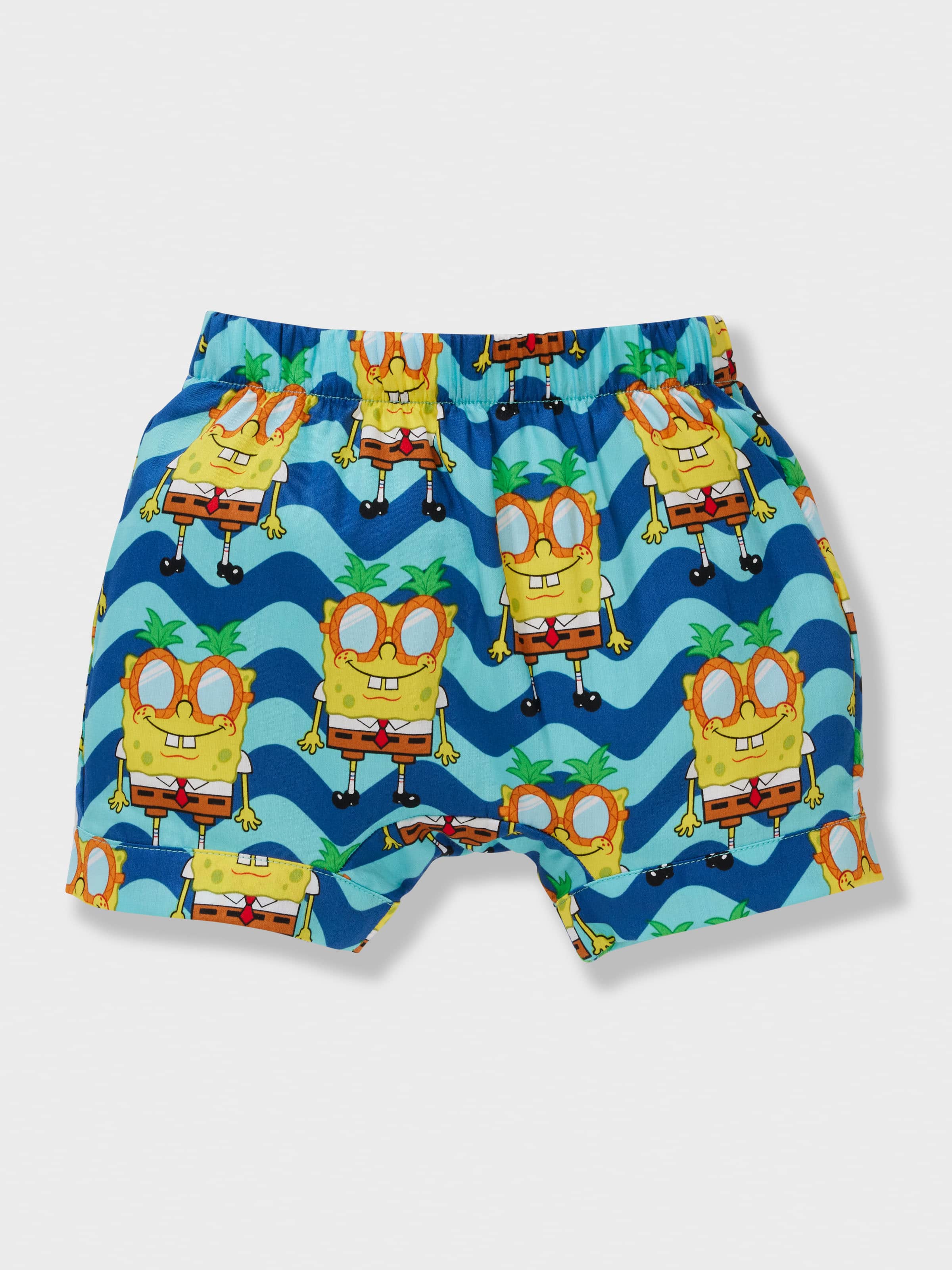 Baby Spongebob 100% Cotton Short Pj Set