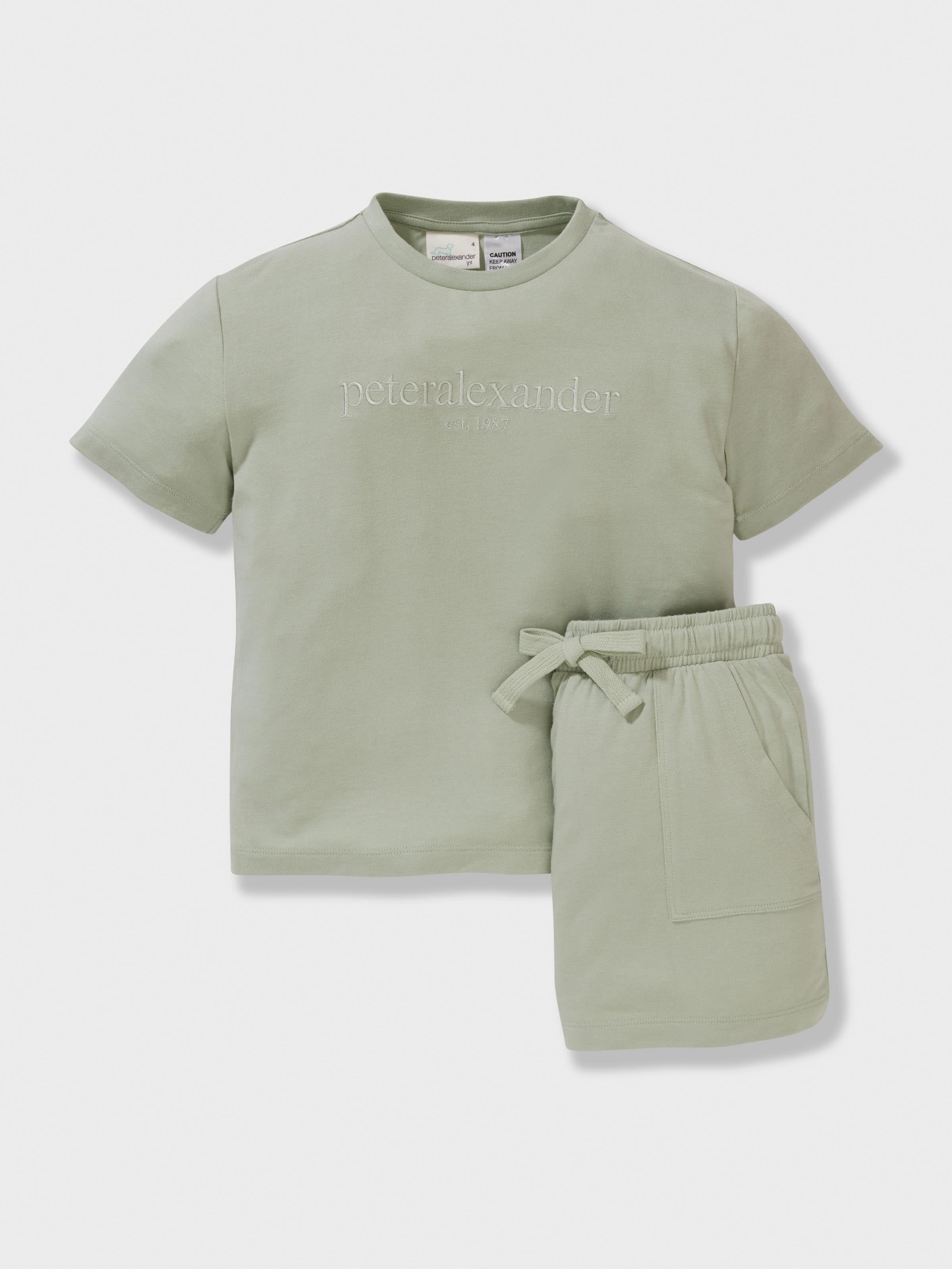 Jnr Boys Heritage Short Pj Set