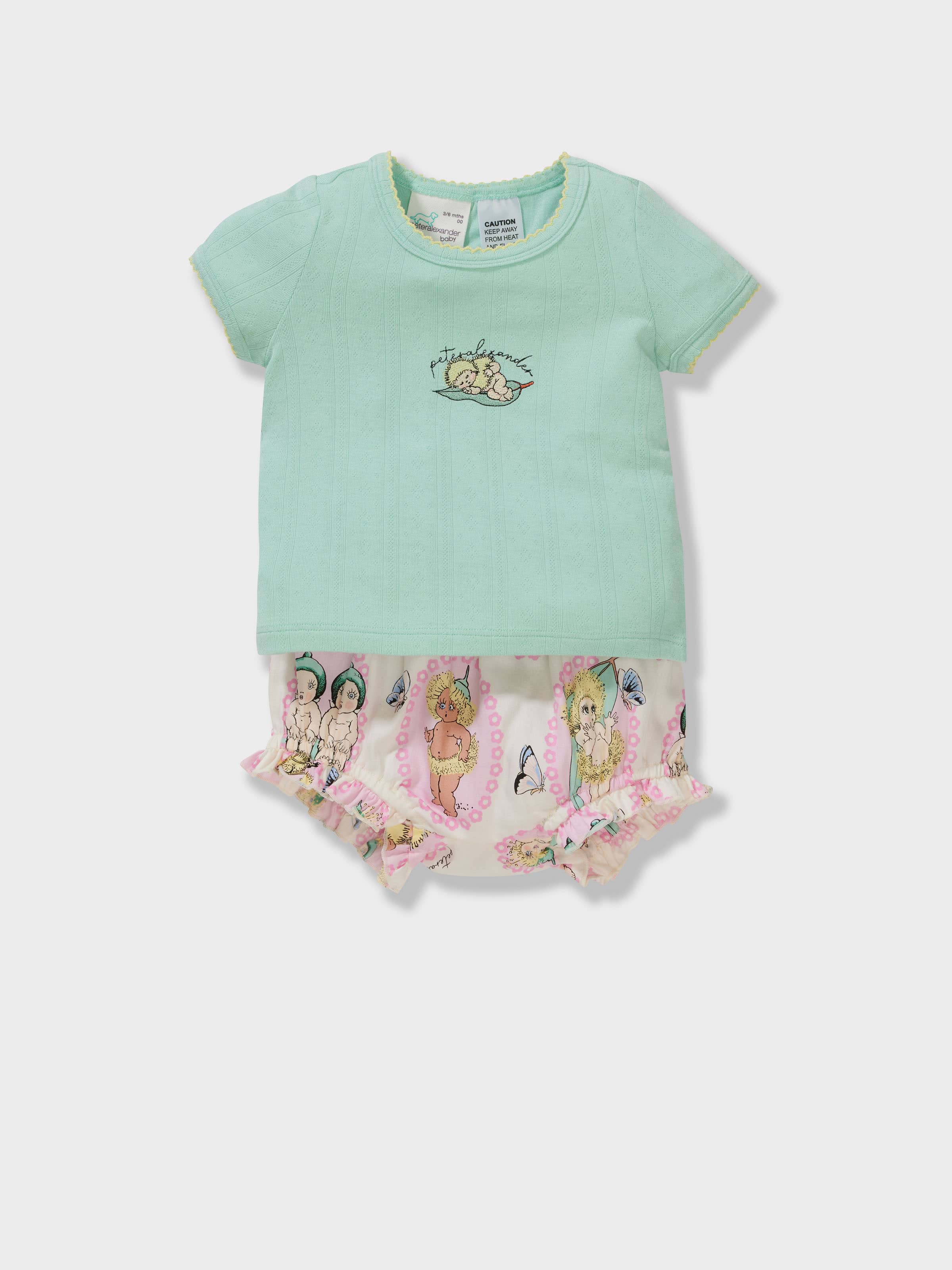 Baby Girl May Gibbs Short Pj Set