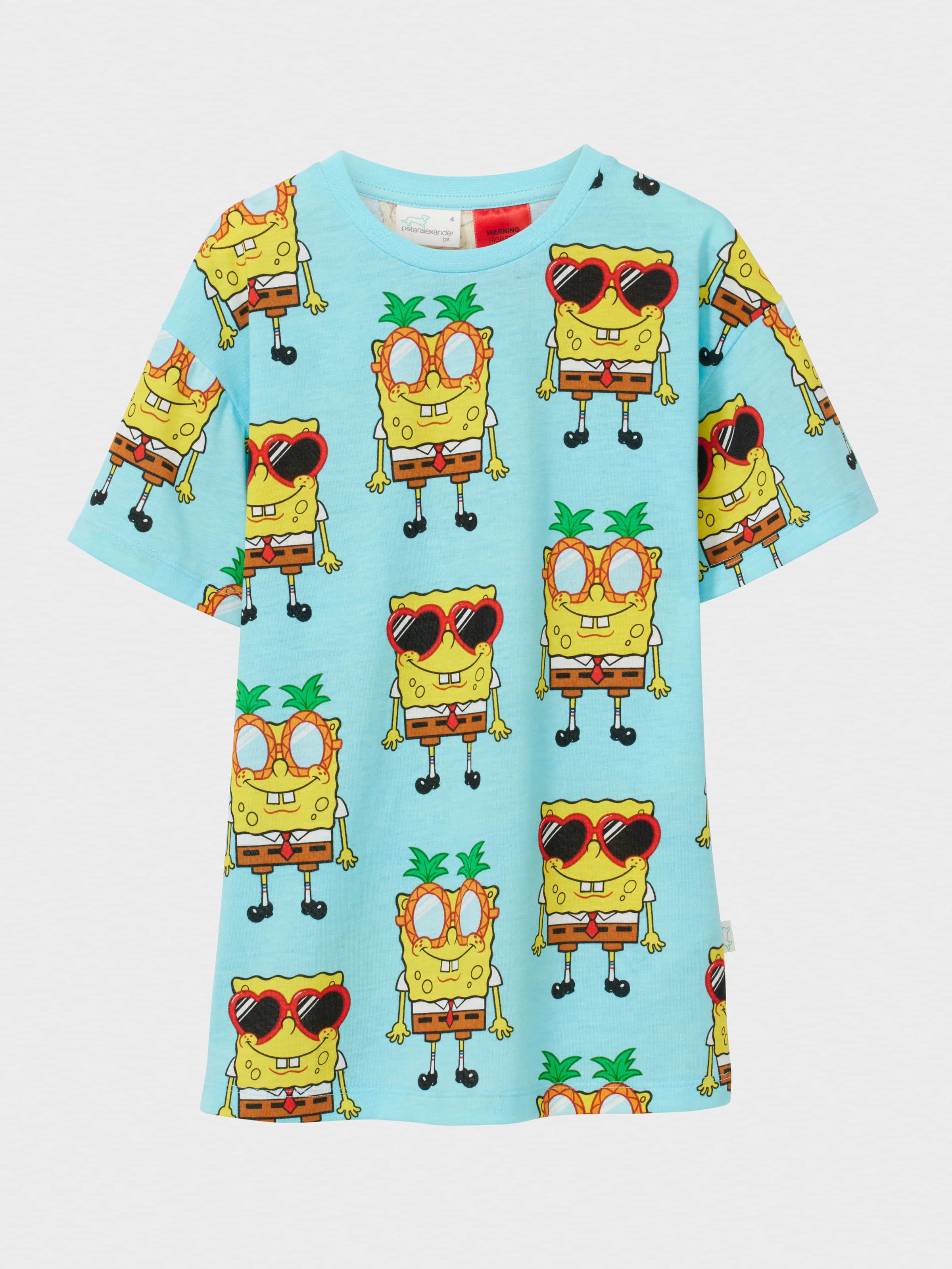 Jnr Girls Spongebob Sleep Tee