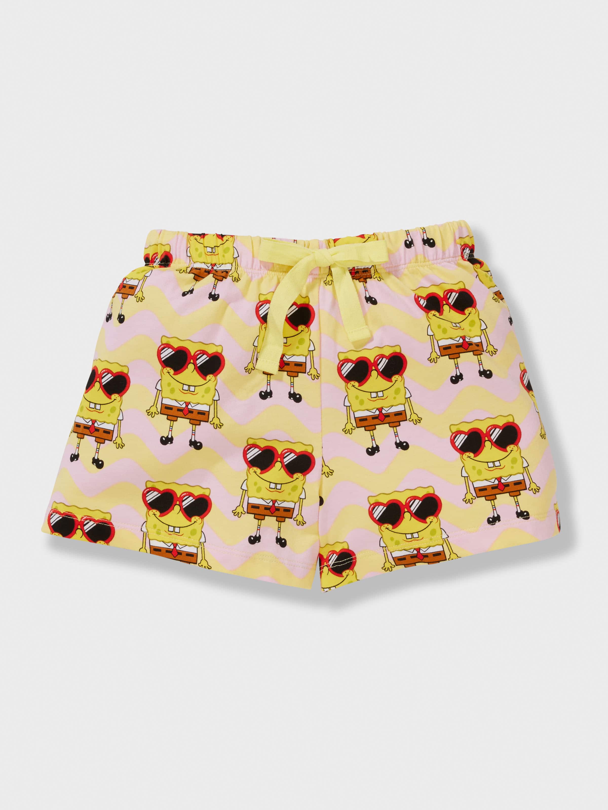 Jnr Girls Spongebob Short Pj Set