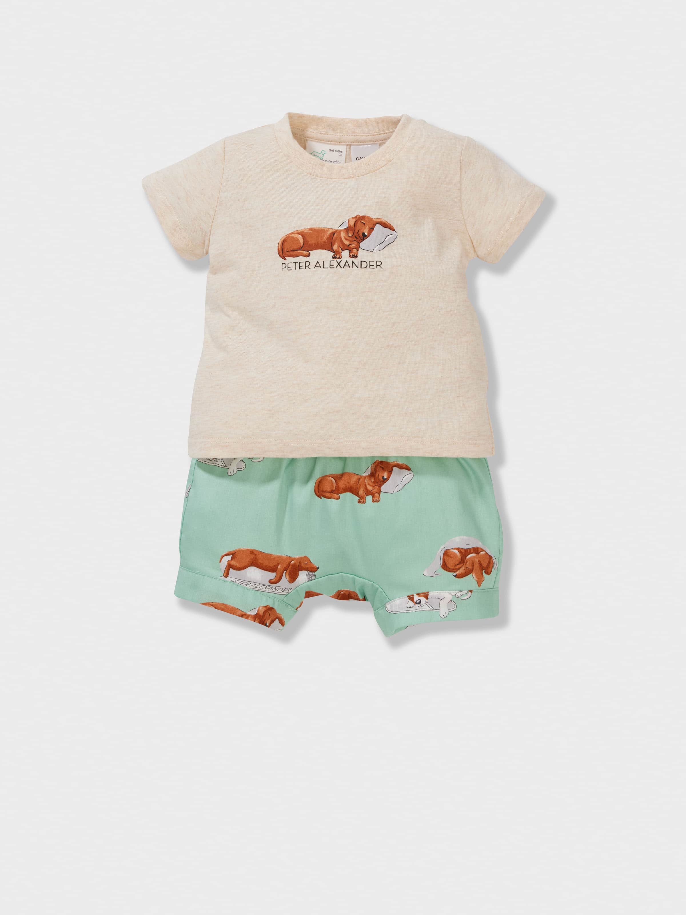 Baby Sleeping Penny Short Pj Set