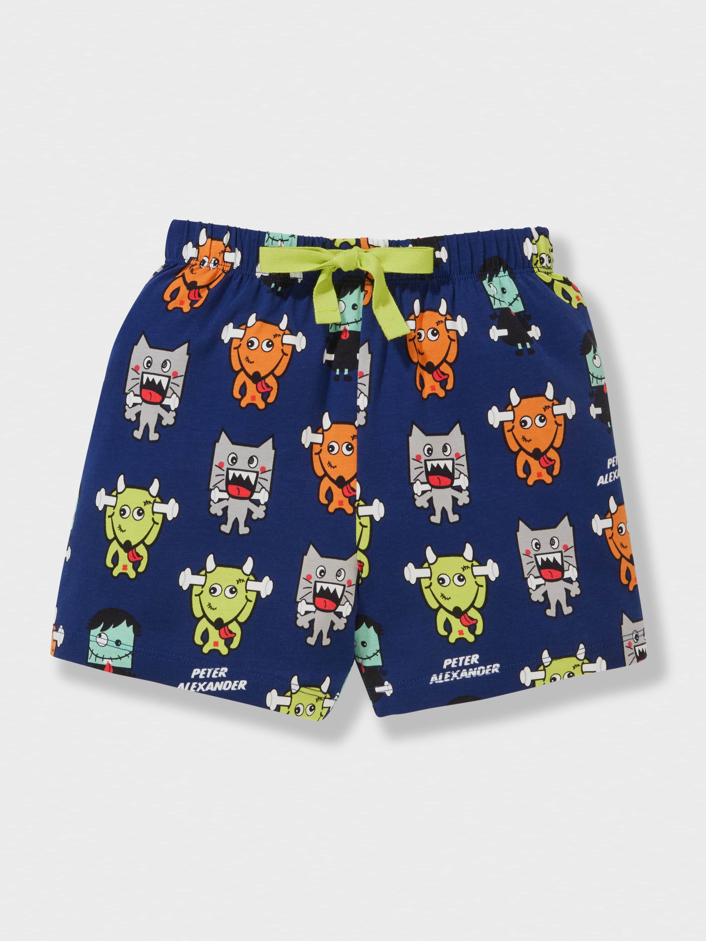 Jnr Boys Monsters Short Pj Set