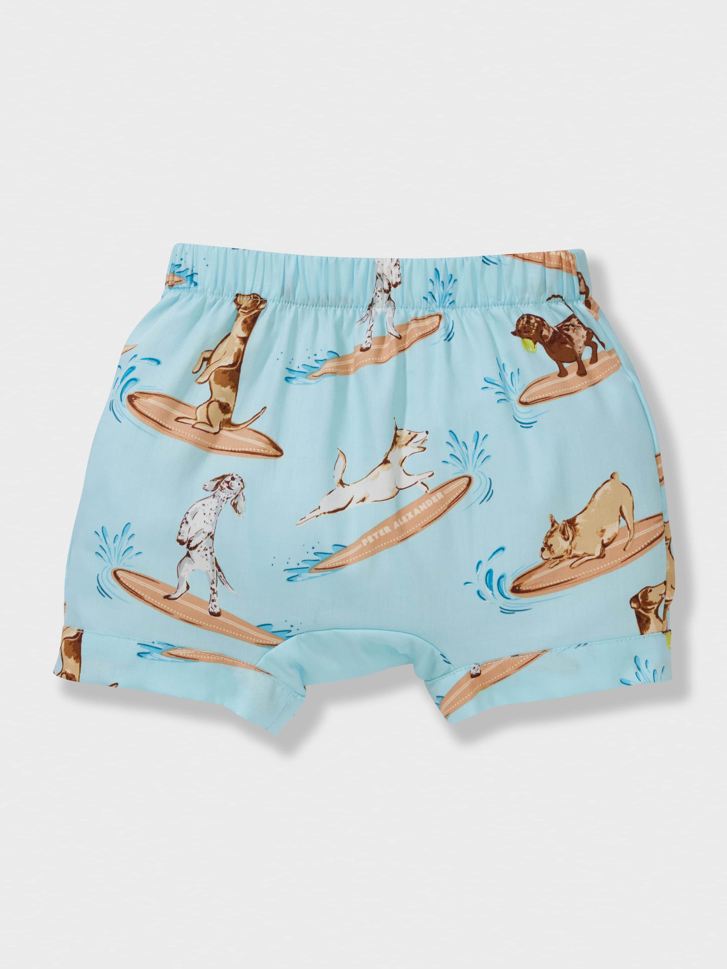 Baby Boys Surf Pup 100% Cotton Short Pj Set