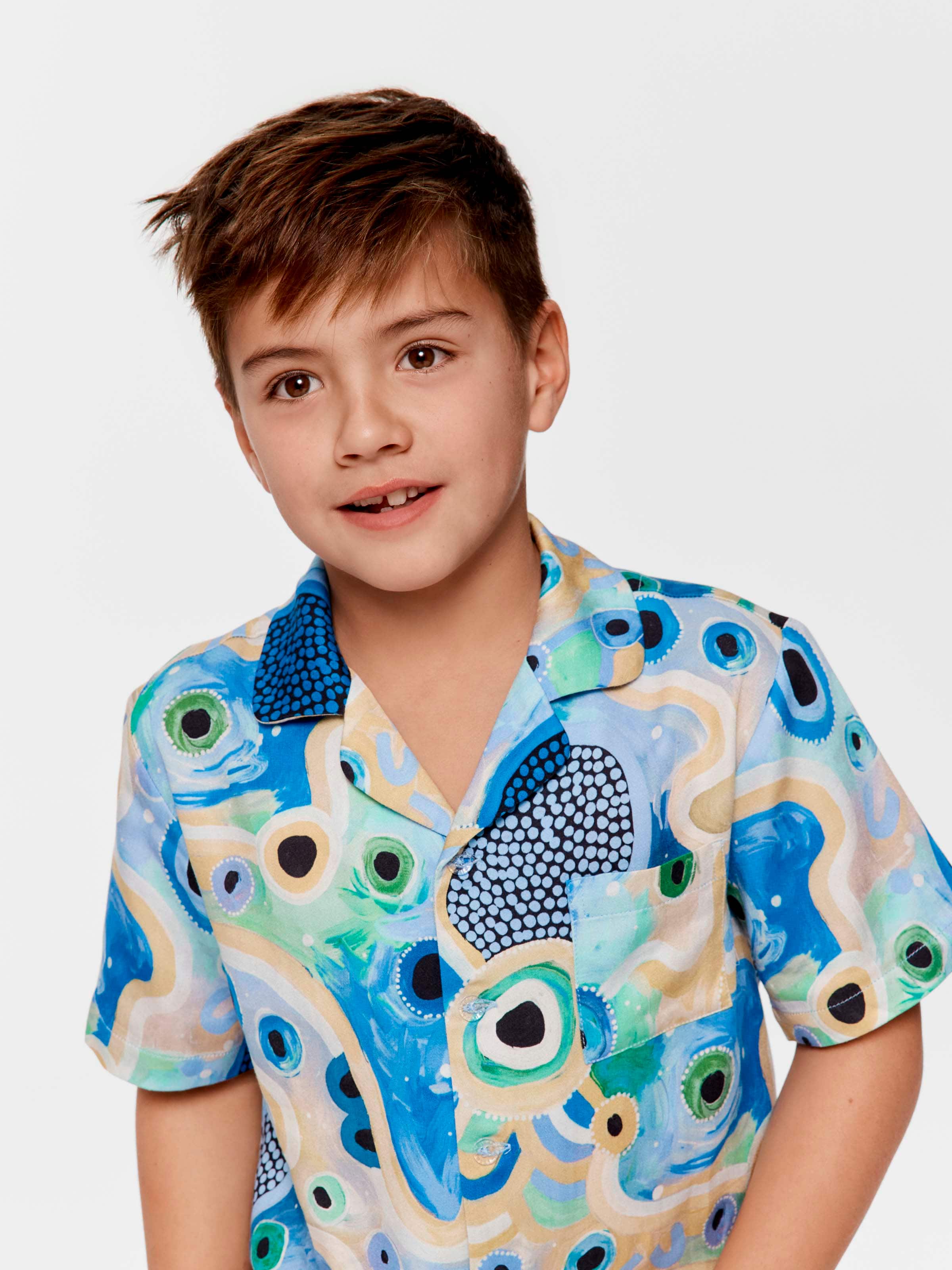 Boys Mulganai Indigenous Short Classic Pj Set
