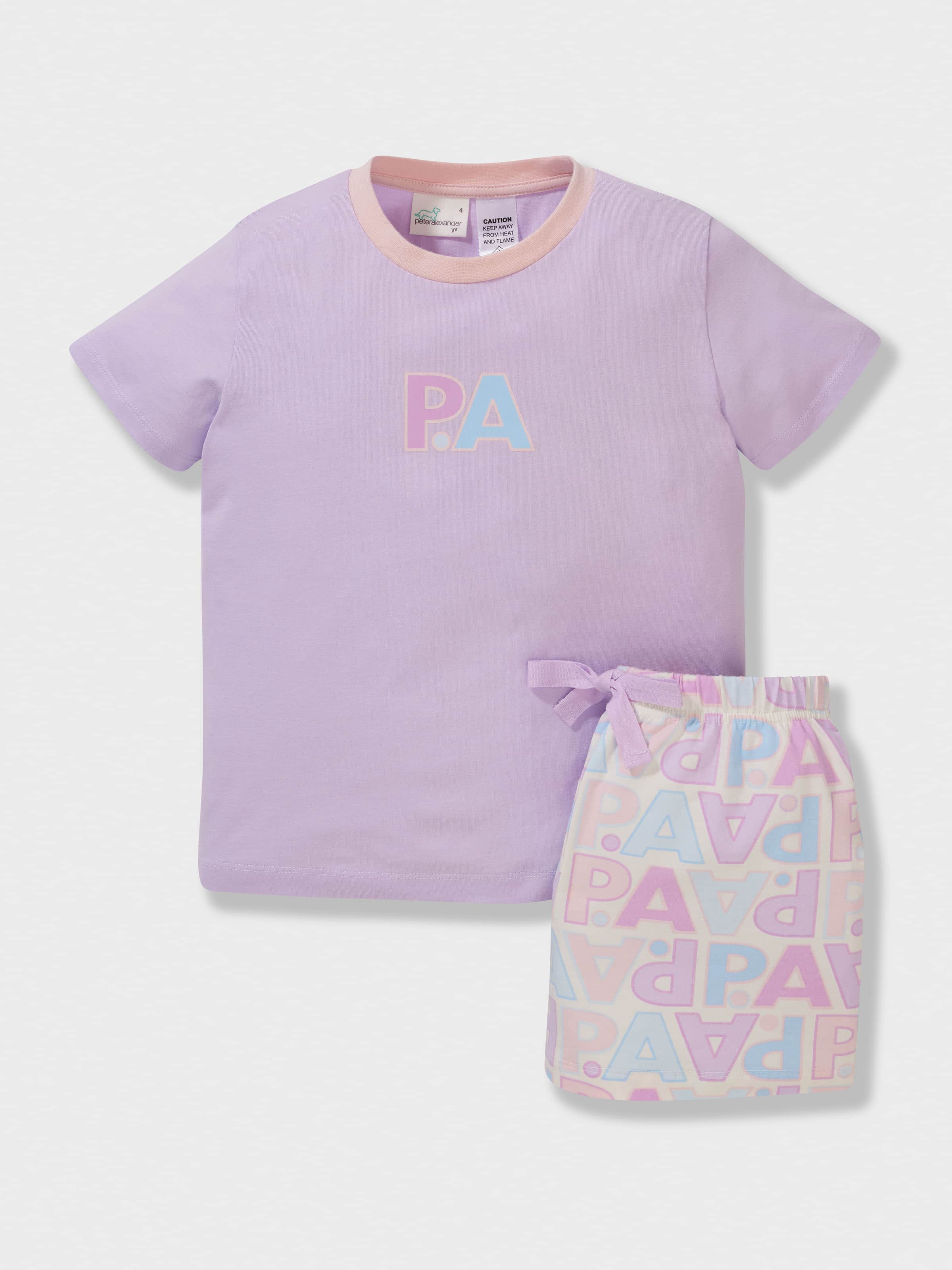 Jnr Girls P.A Icon Short Pj Set