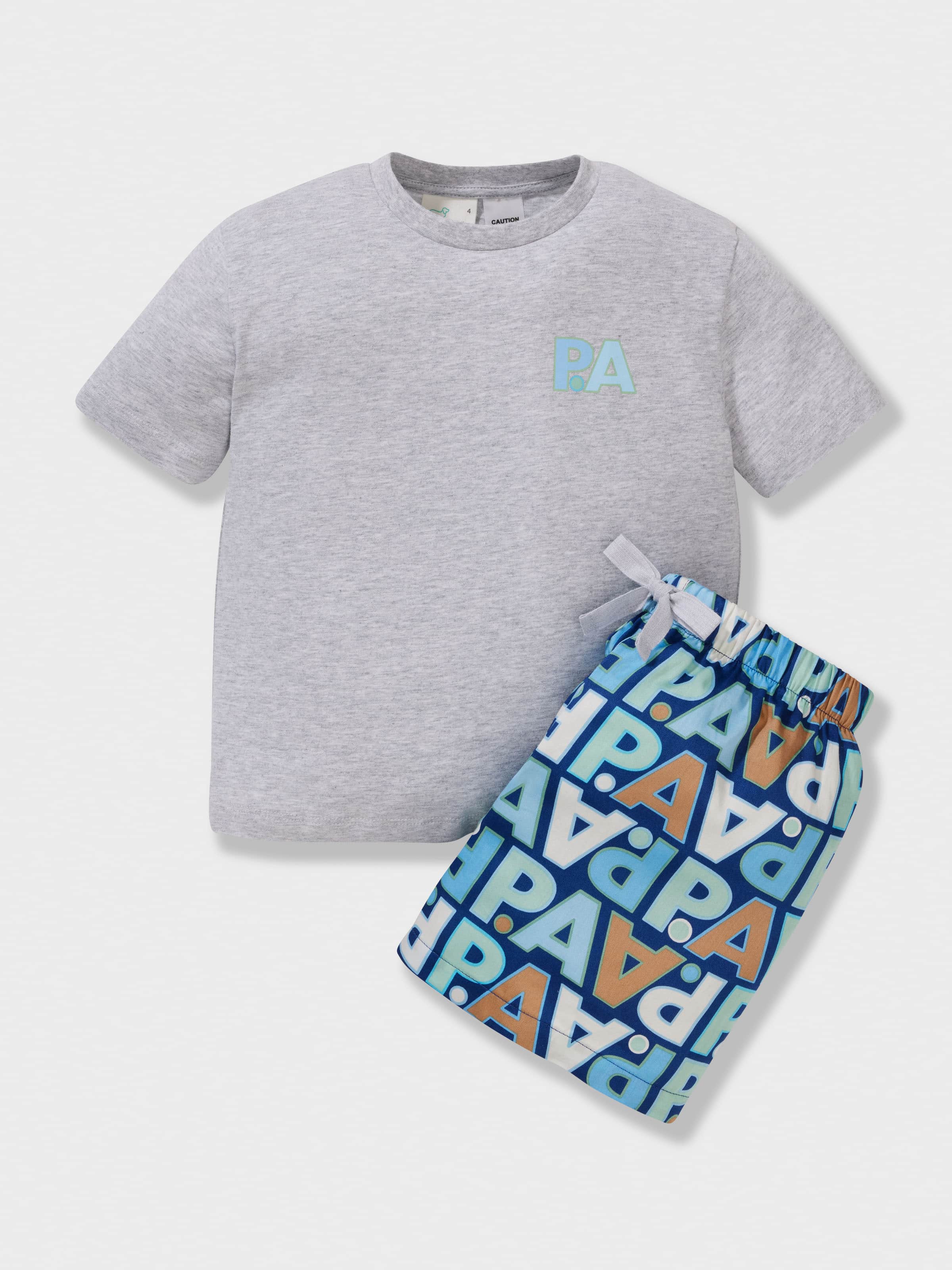 Boys P.A Icon 100% Short Pj Set