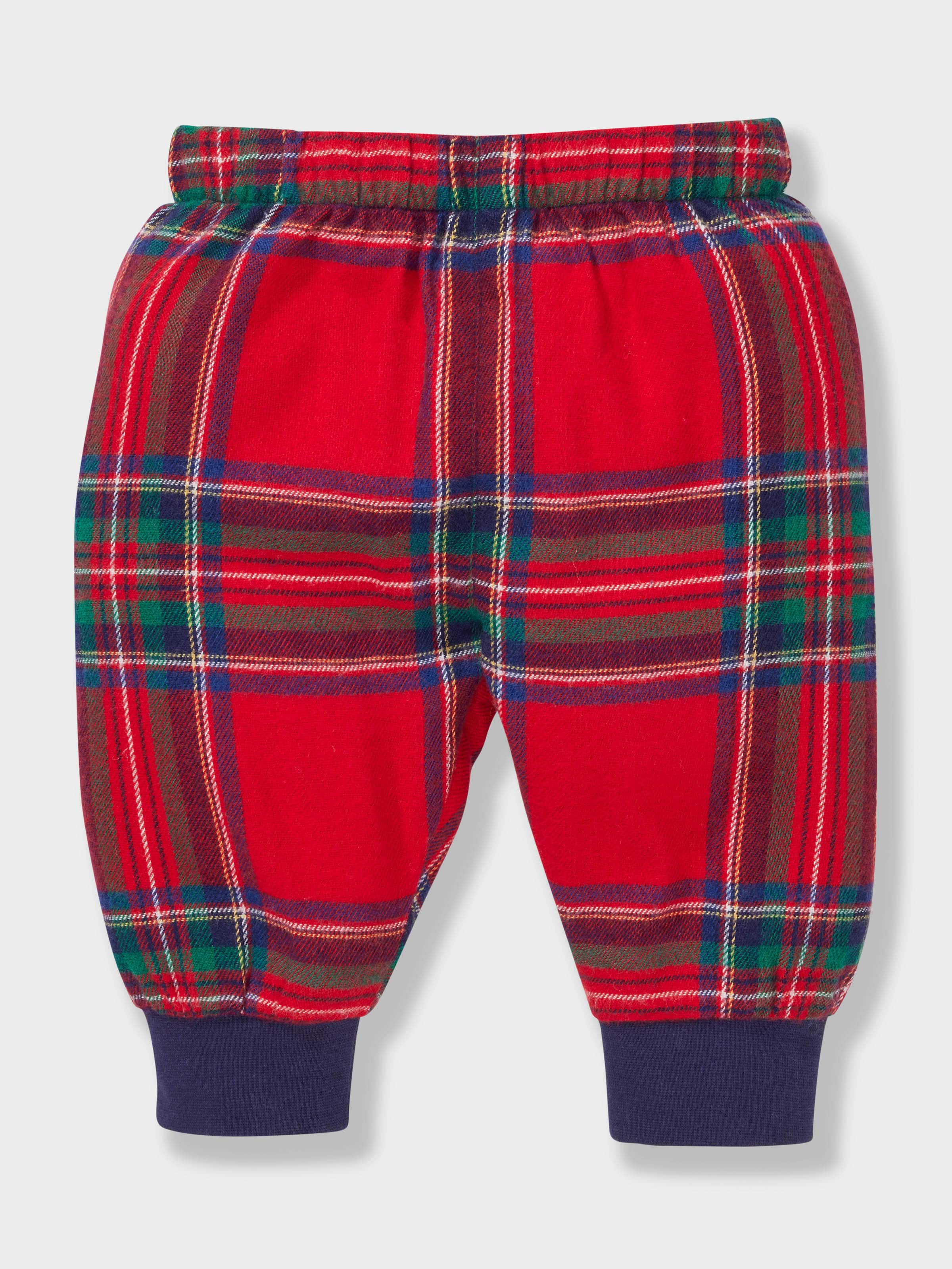 Baby Tartan Bamboo Flan Long Classic Pj Set
