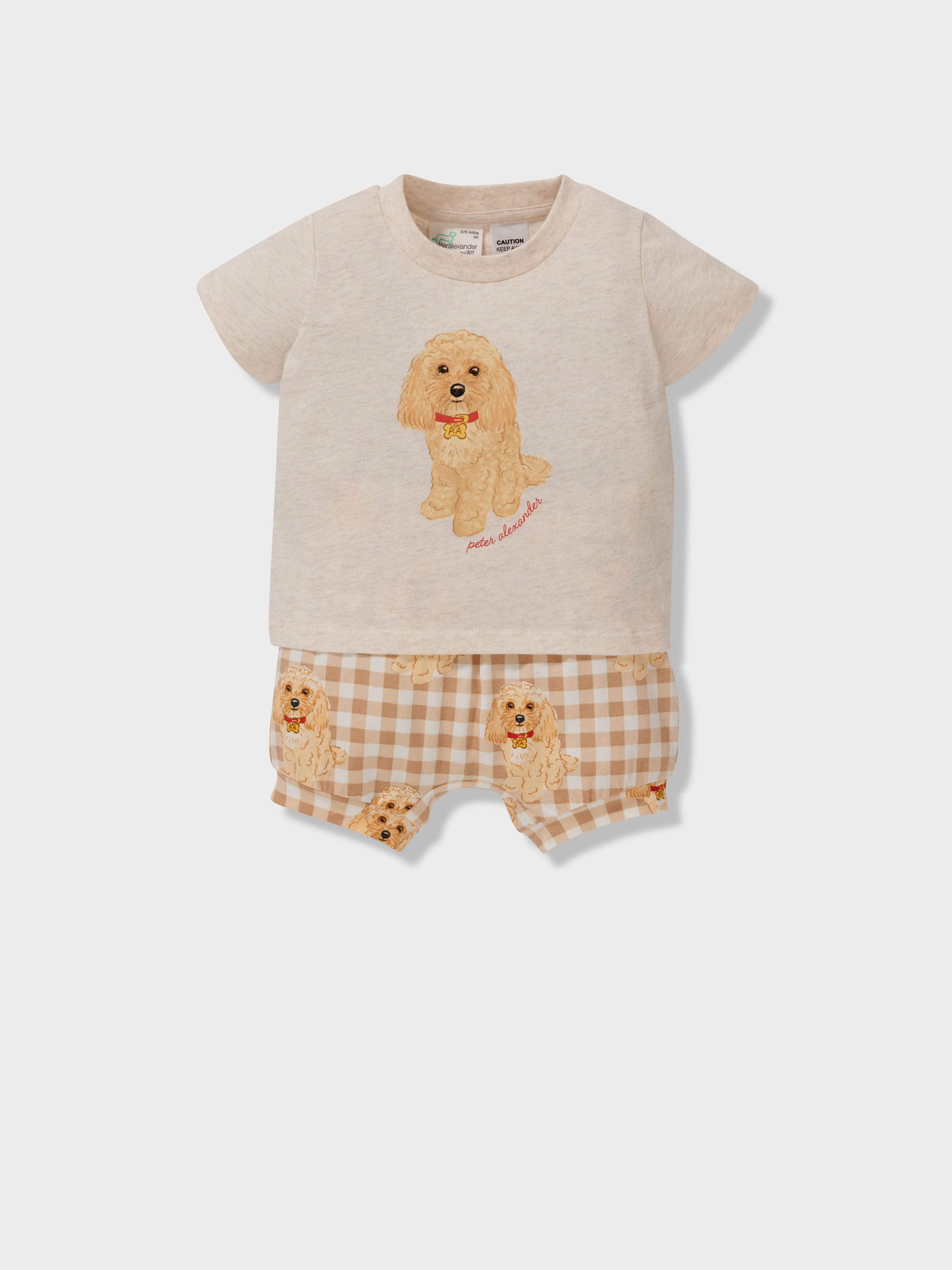 Baby Groodle Short Pj Set