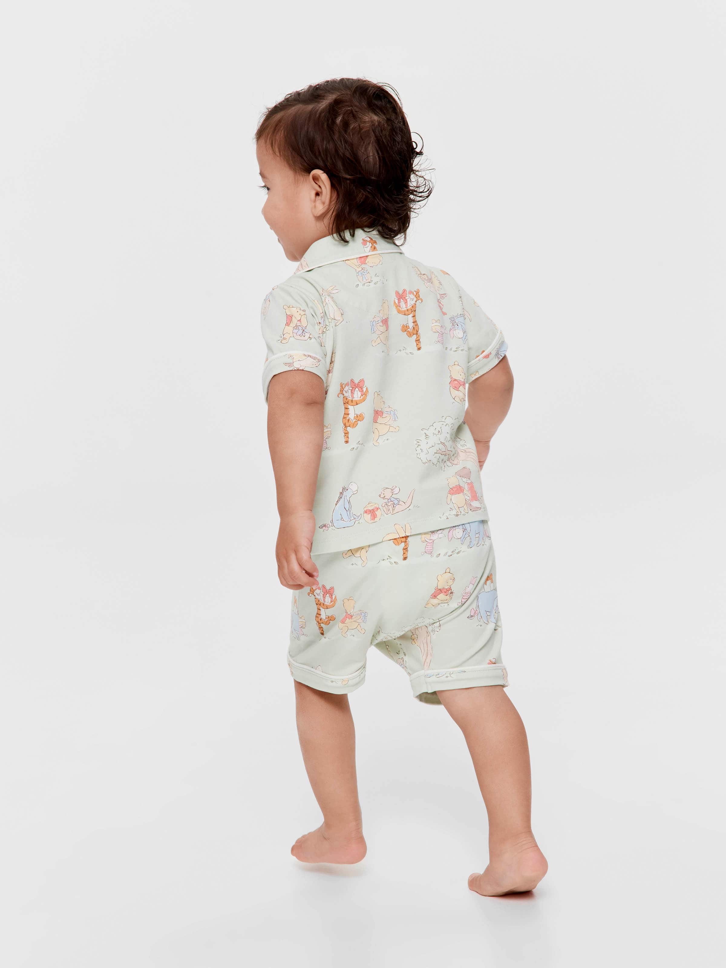 Baby Winnie The Pooh Shortie Pj Set