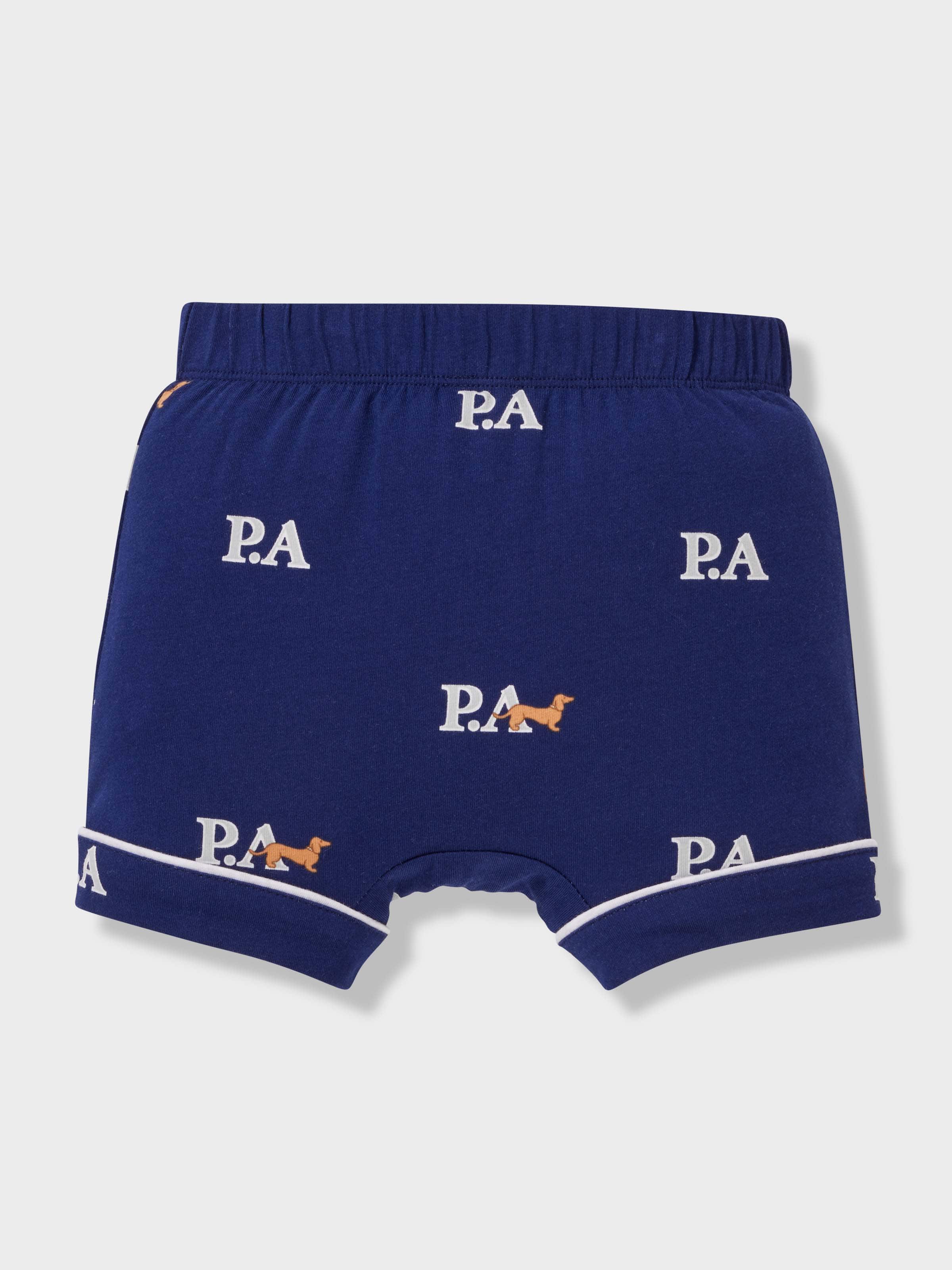 Baby Boys Penny Logo Classic Shortie Pj Set