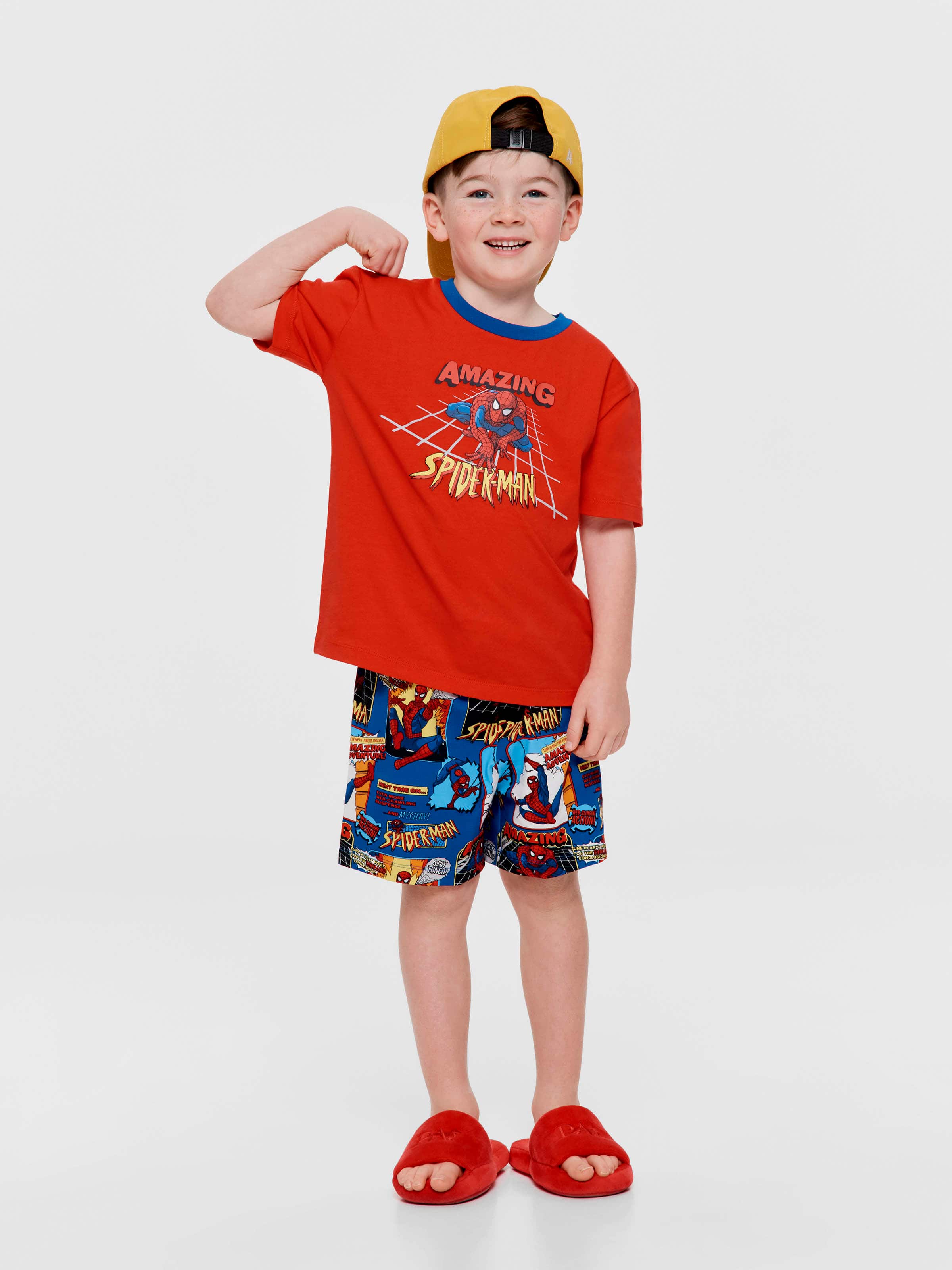 Jnr Boys Spider-Man Short Pj Set