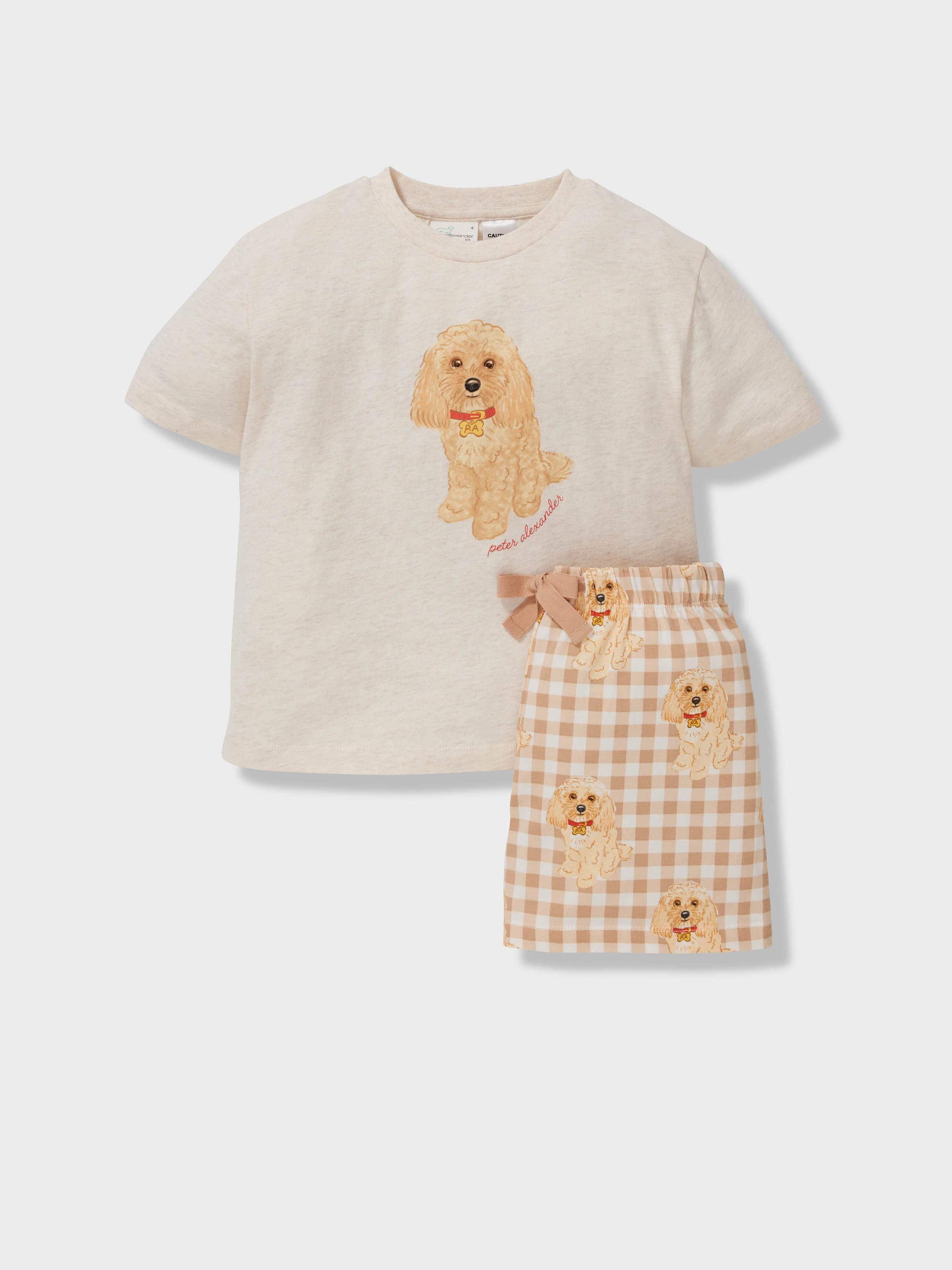 Jnr Kids Groodles Short Pj Set