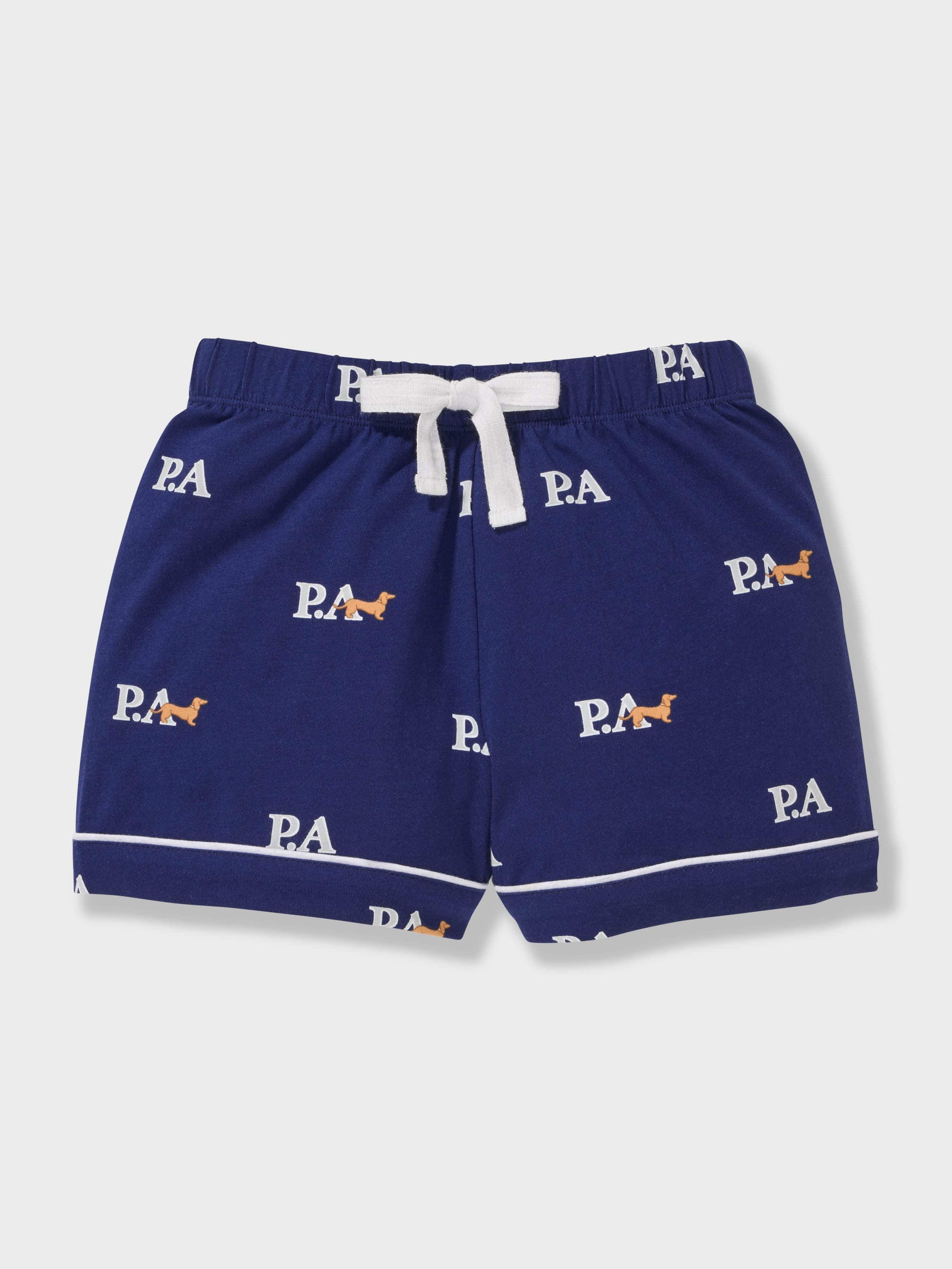 Jnr Boys Penny Logo Classic Shortie Pj Set