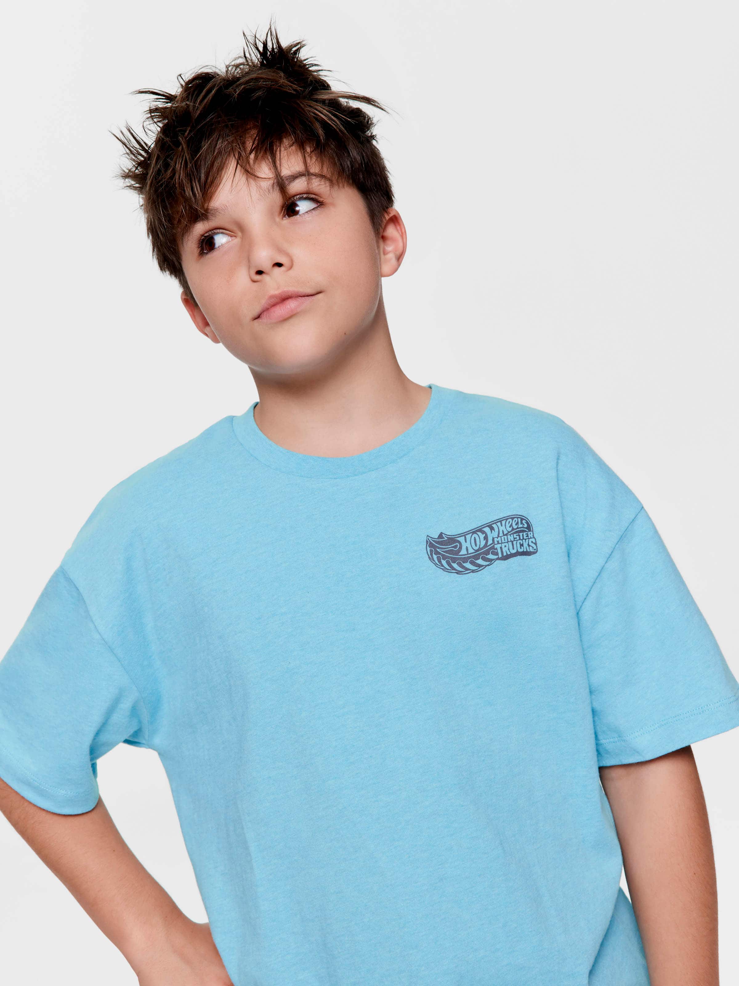 Boys Hot Wheels Monster Trucks Short Pj Set
