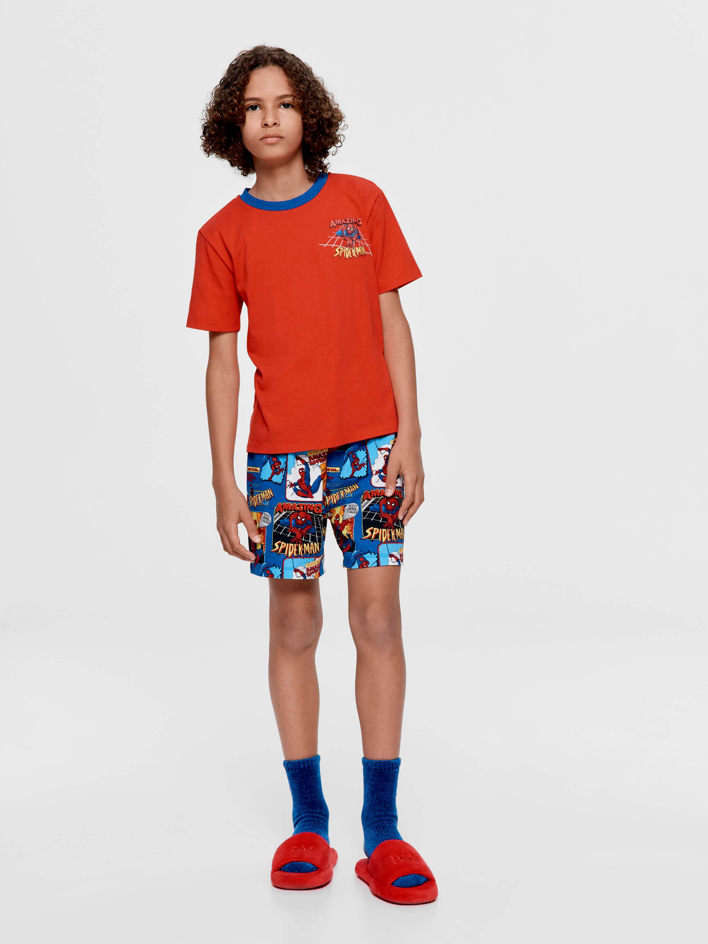 Boys Spider-Man Short Pj Set