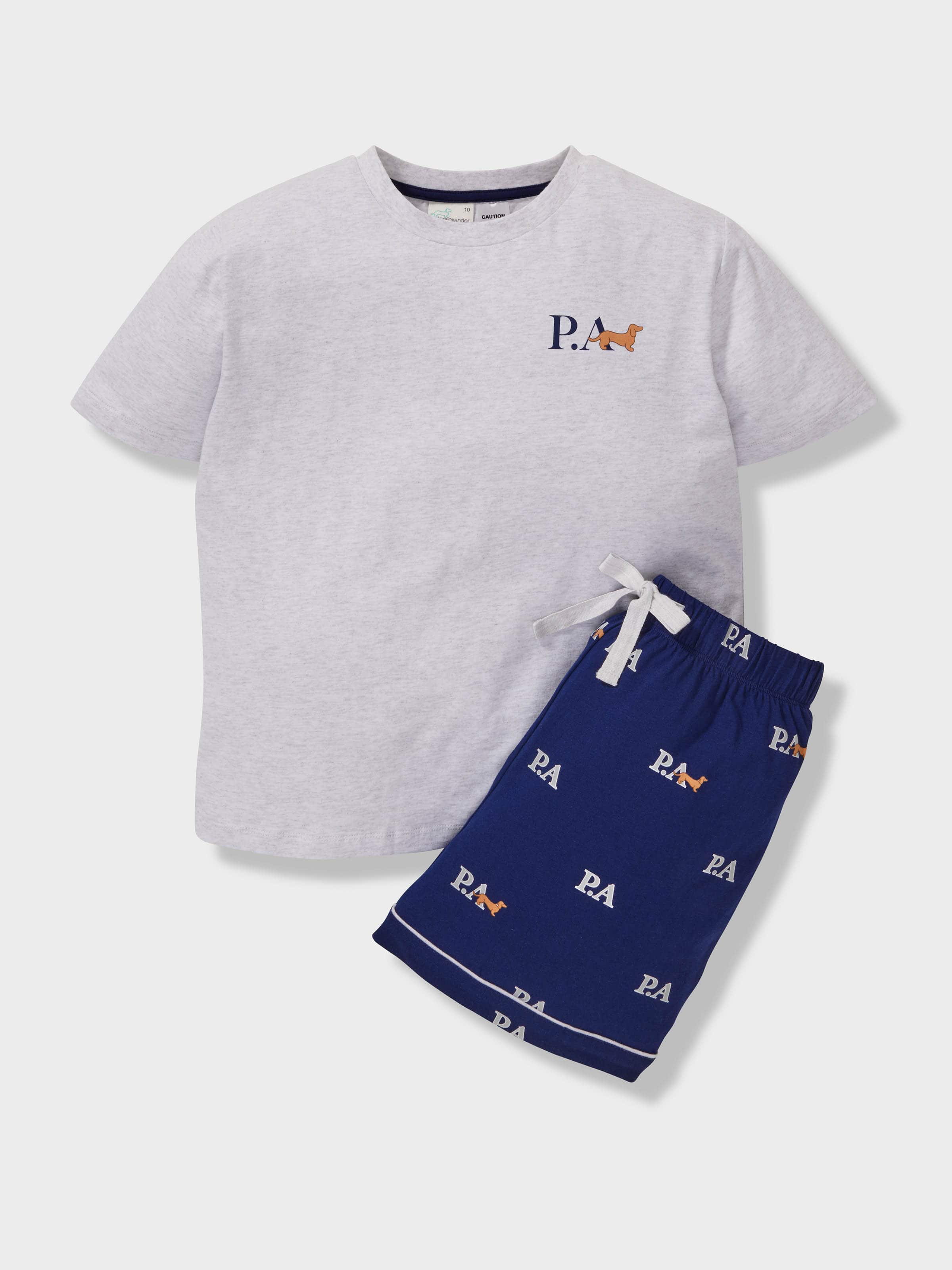 Boys Penny Logo Short Pj Set
