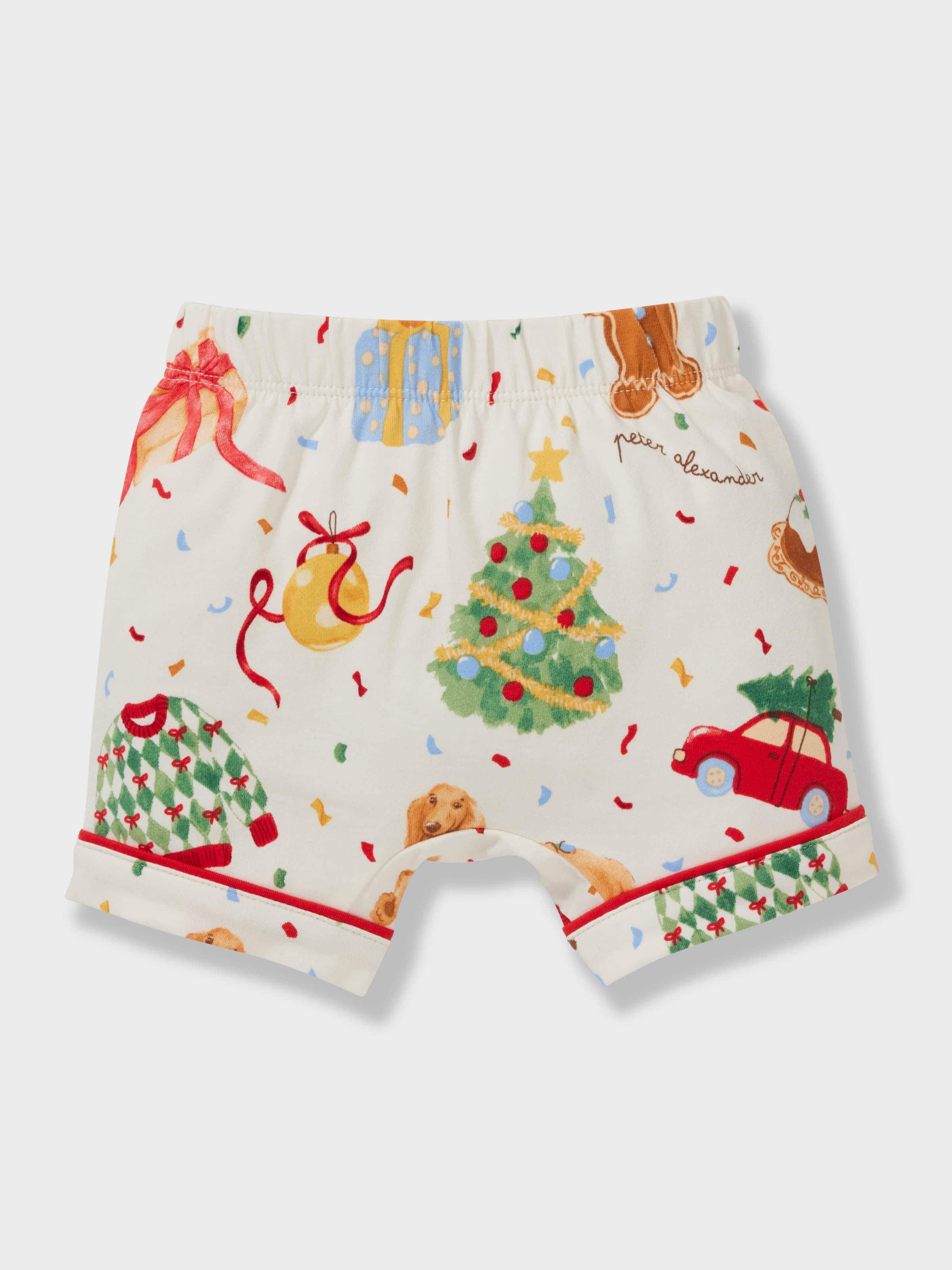 Baby Christmas Icons Boxed Shortie Pj Set