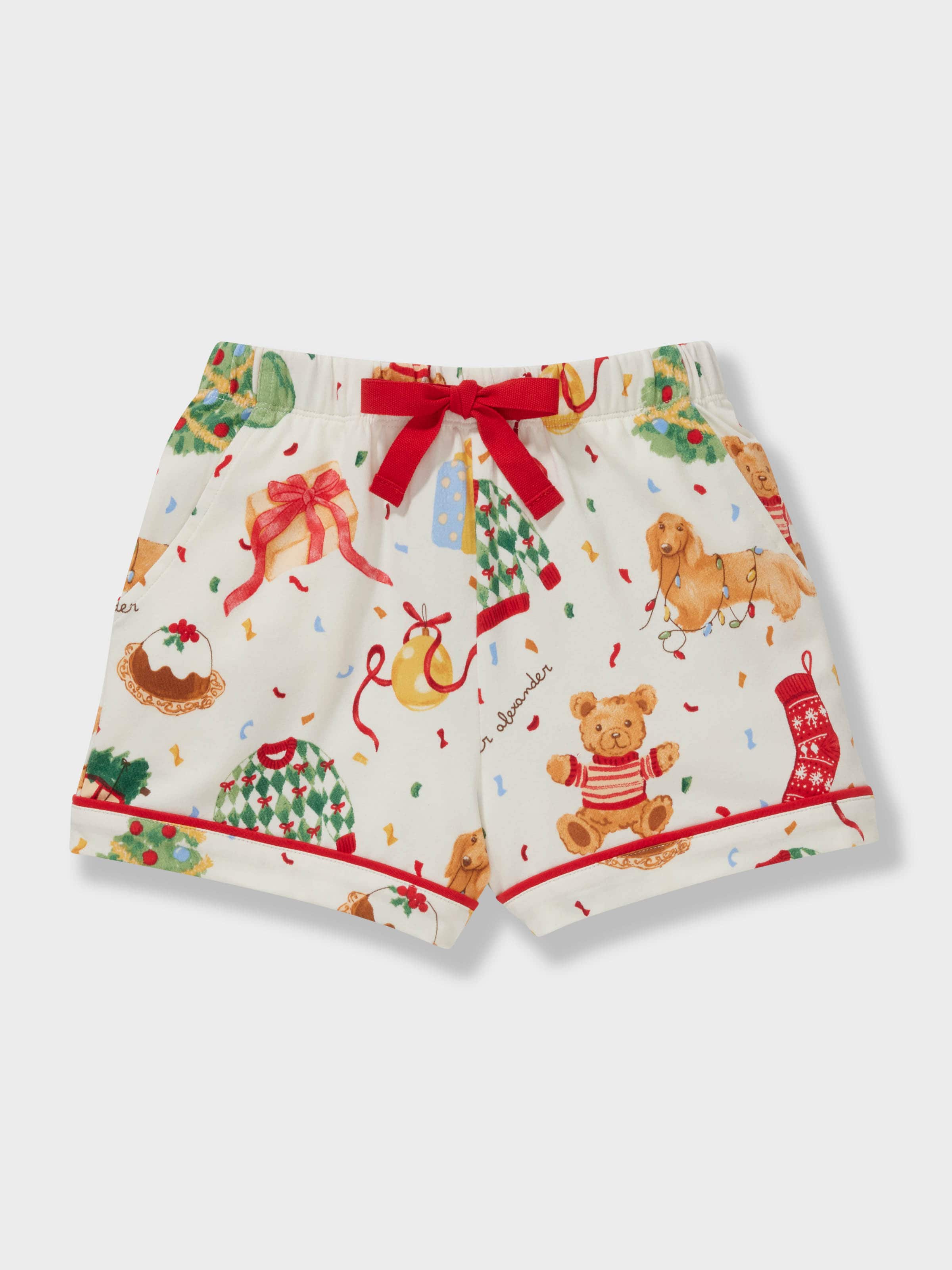 Kids Christmas Icons Shortie Pj Set