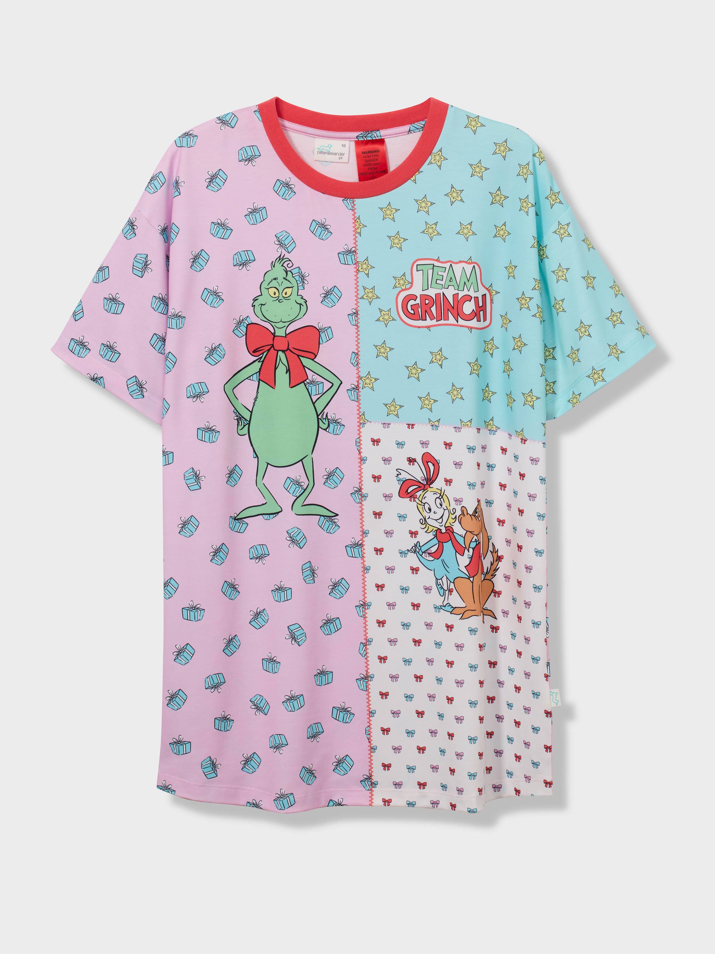 Girls The Grinch Sleep Tee