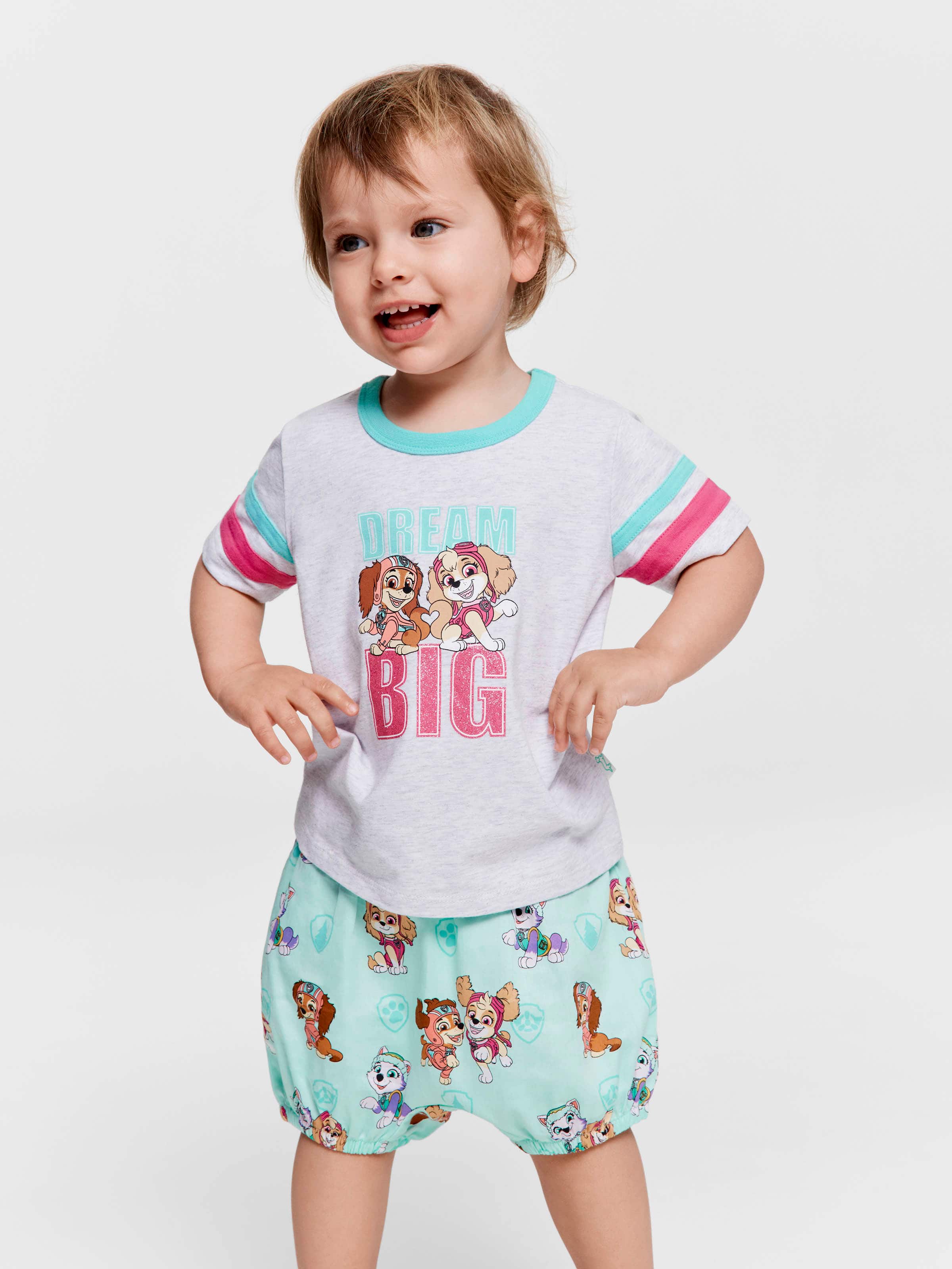 Baby Girls Paw Patrol Short Pj Set