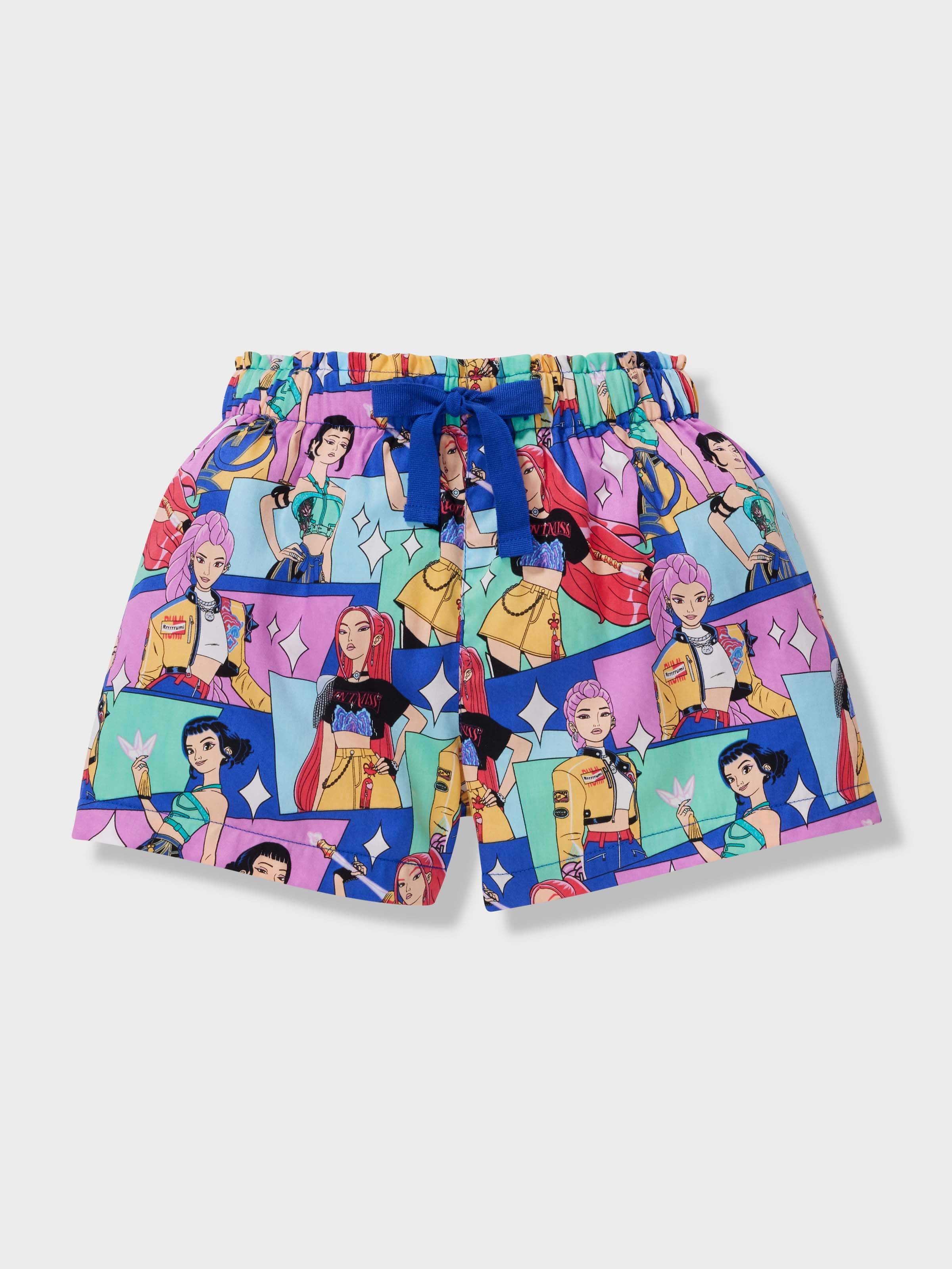 Jnr Girls Huntrix Short Pj Set