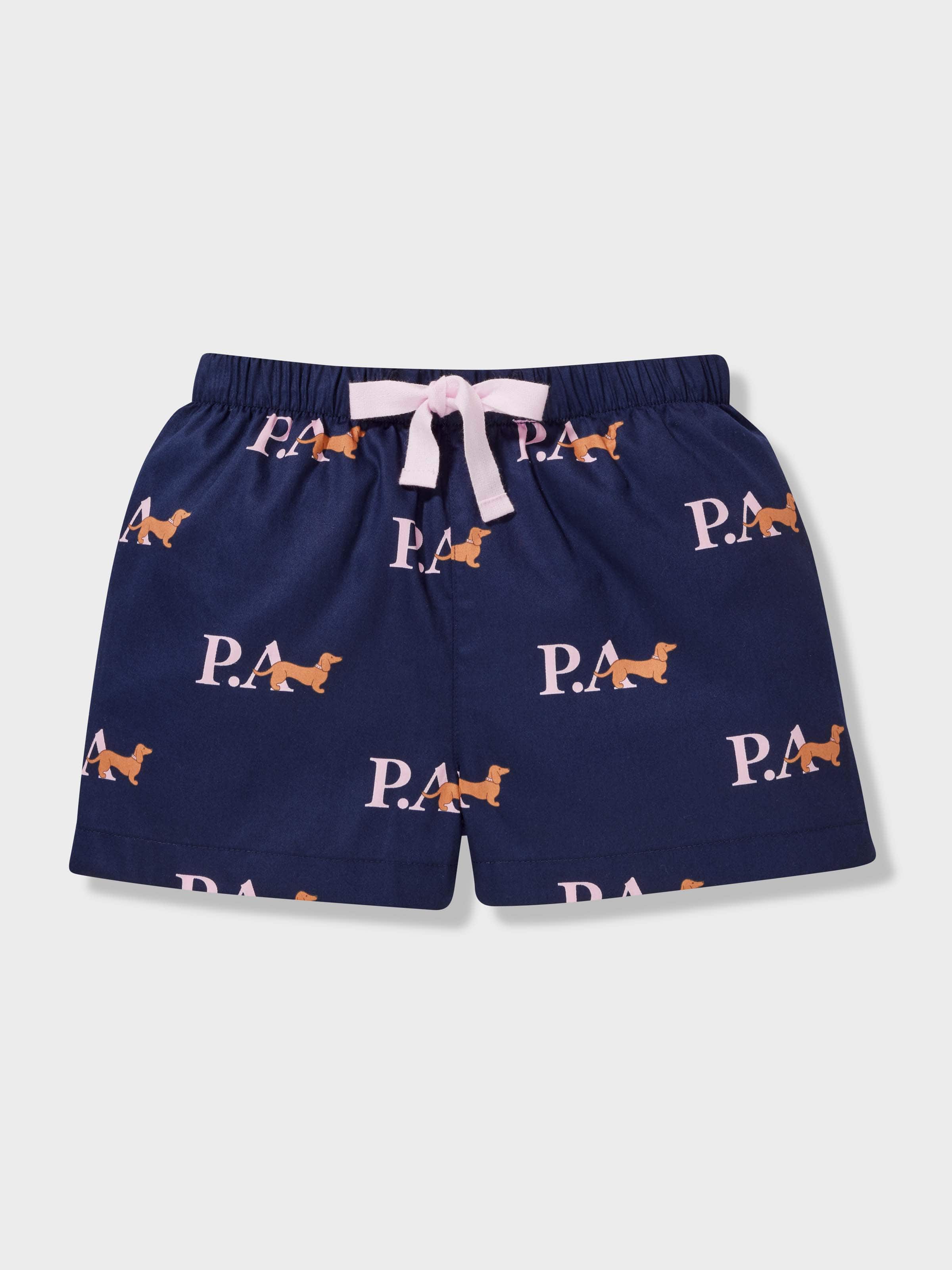 Girls Heritage Tank Short Pj Set