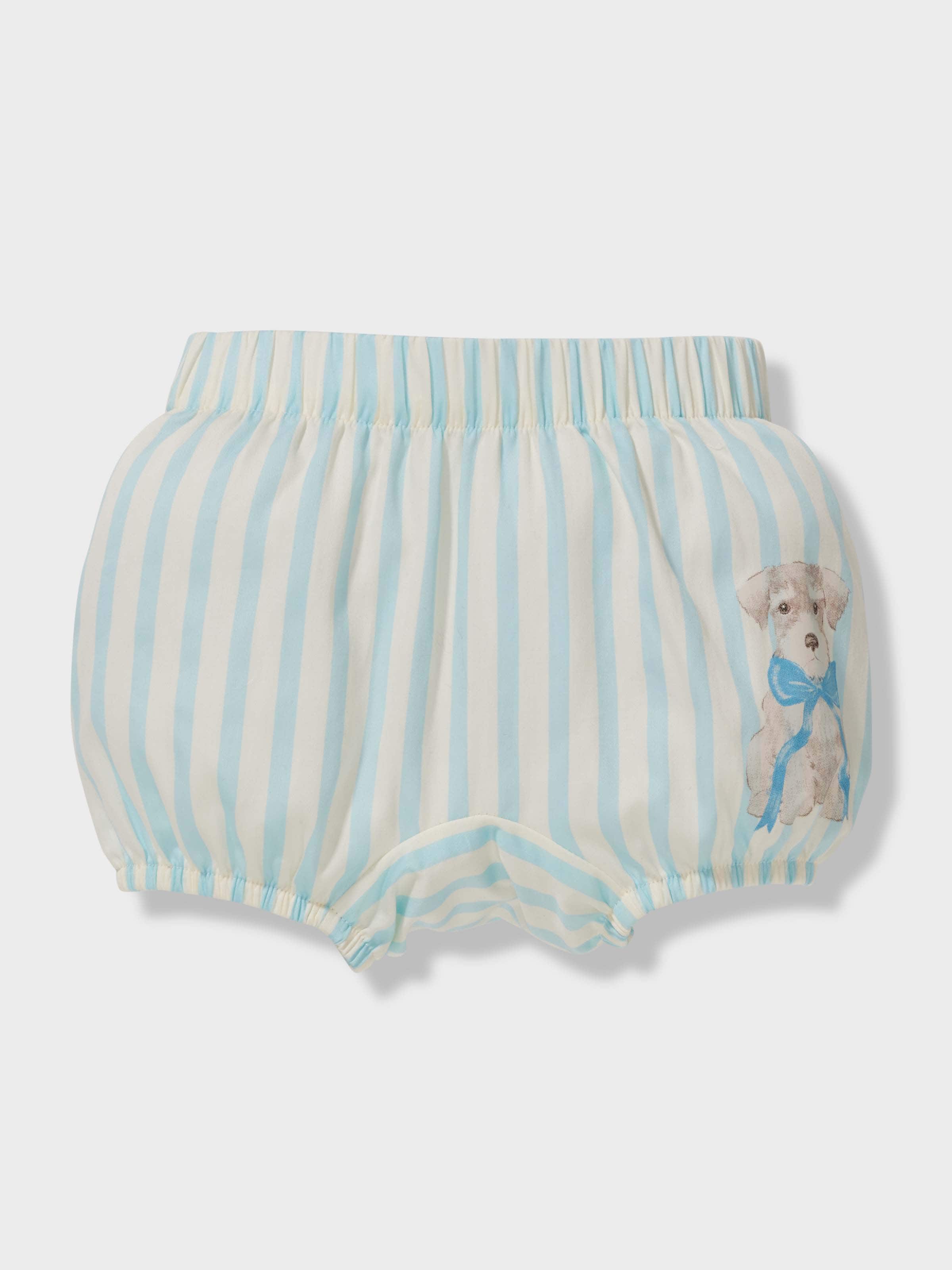 Baby Girls Vintage Stripe Short Pj Set