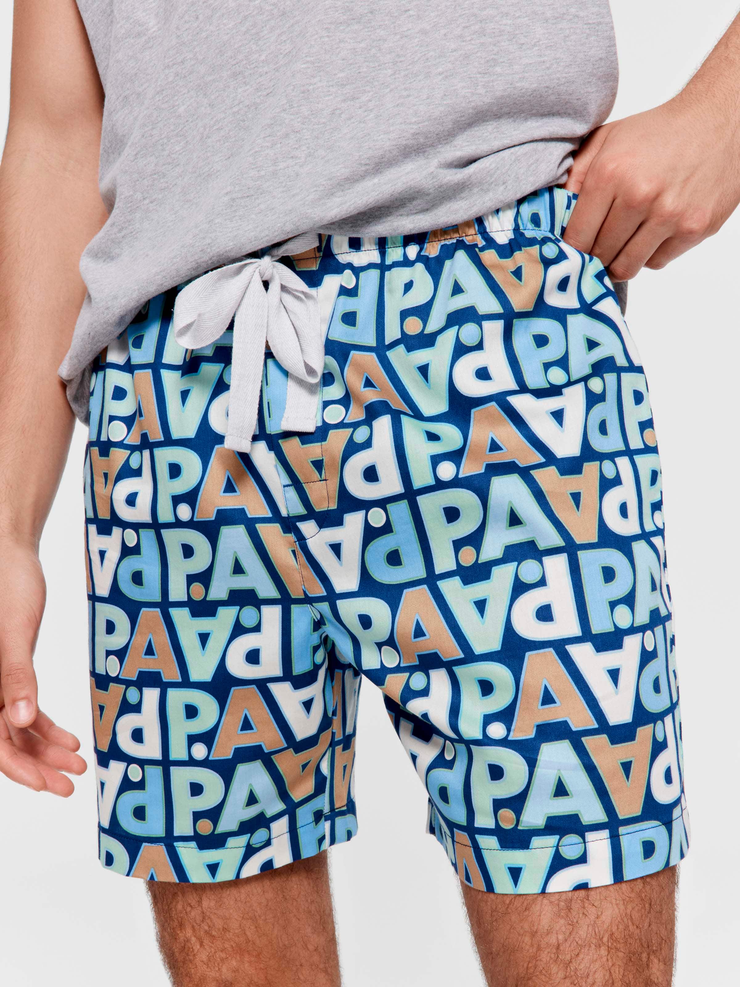 P.A. Logo 100% Cotton Mid Short