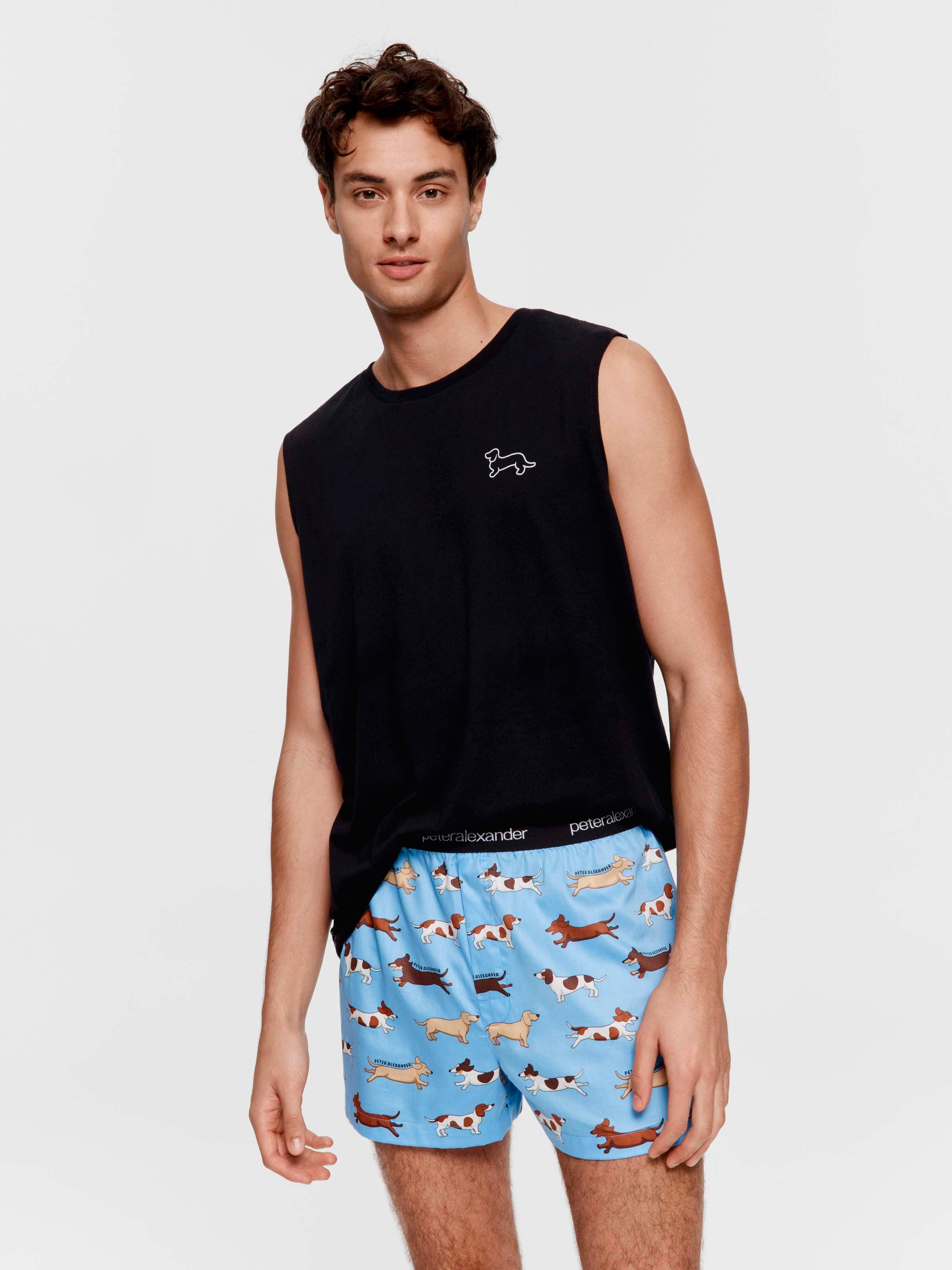 P.A Mixed Dogs 100% Cotton Boxer Short