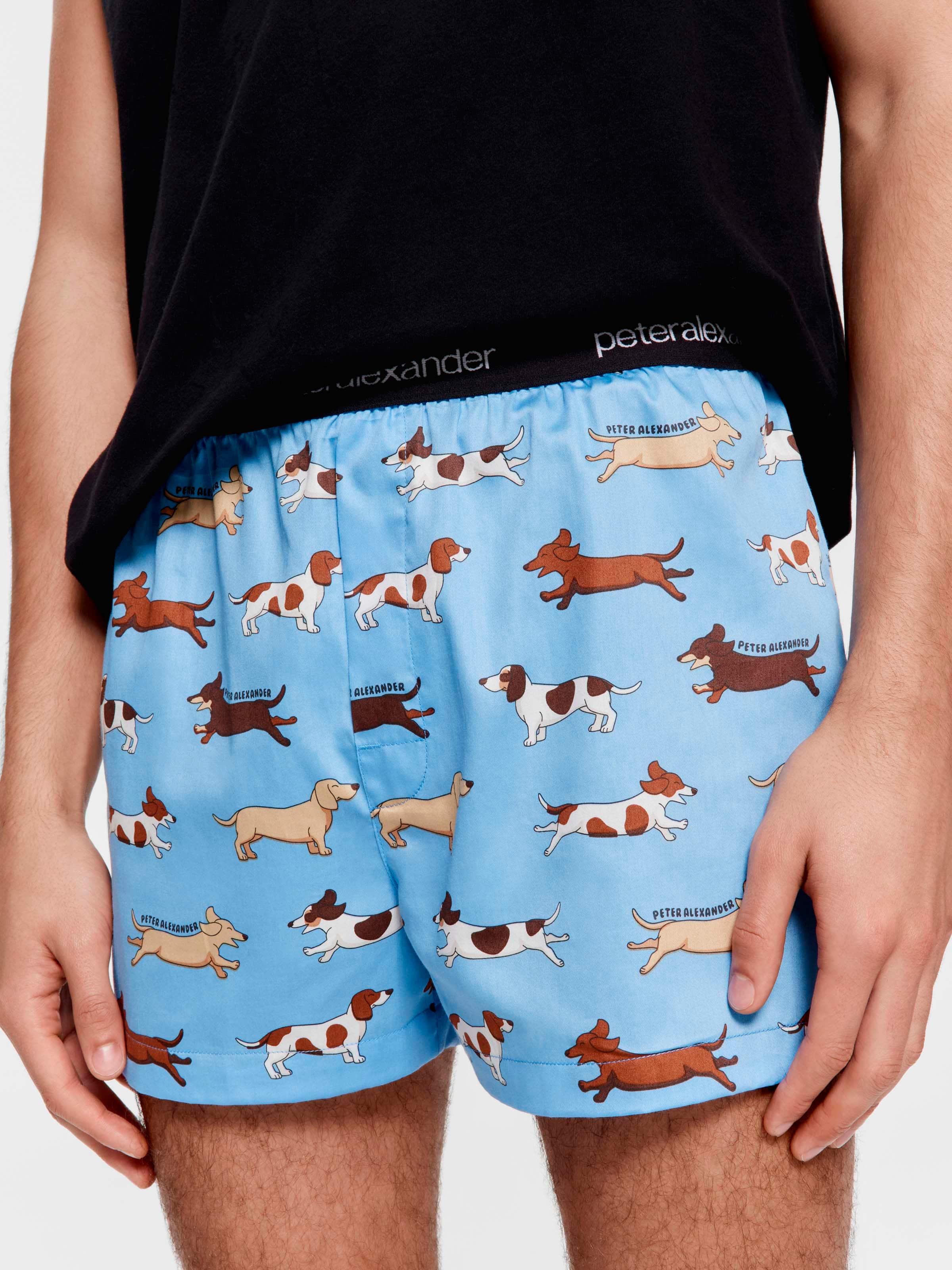 P.A Mixed Dogs 100% Cotton Boxer Short