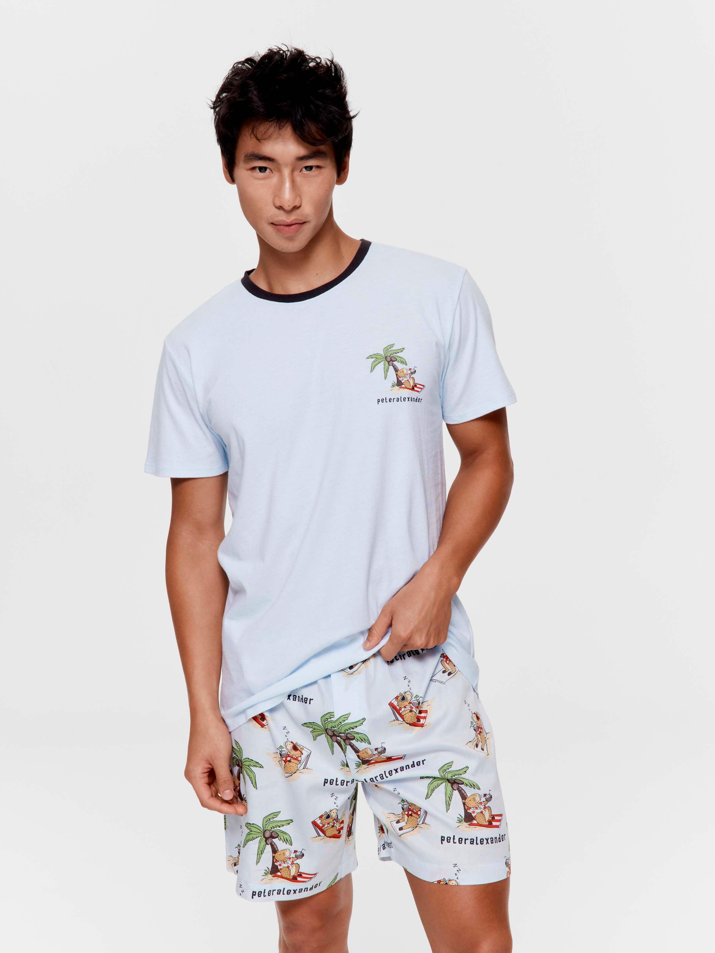 Capybara Vacation 100% Cotton Tee