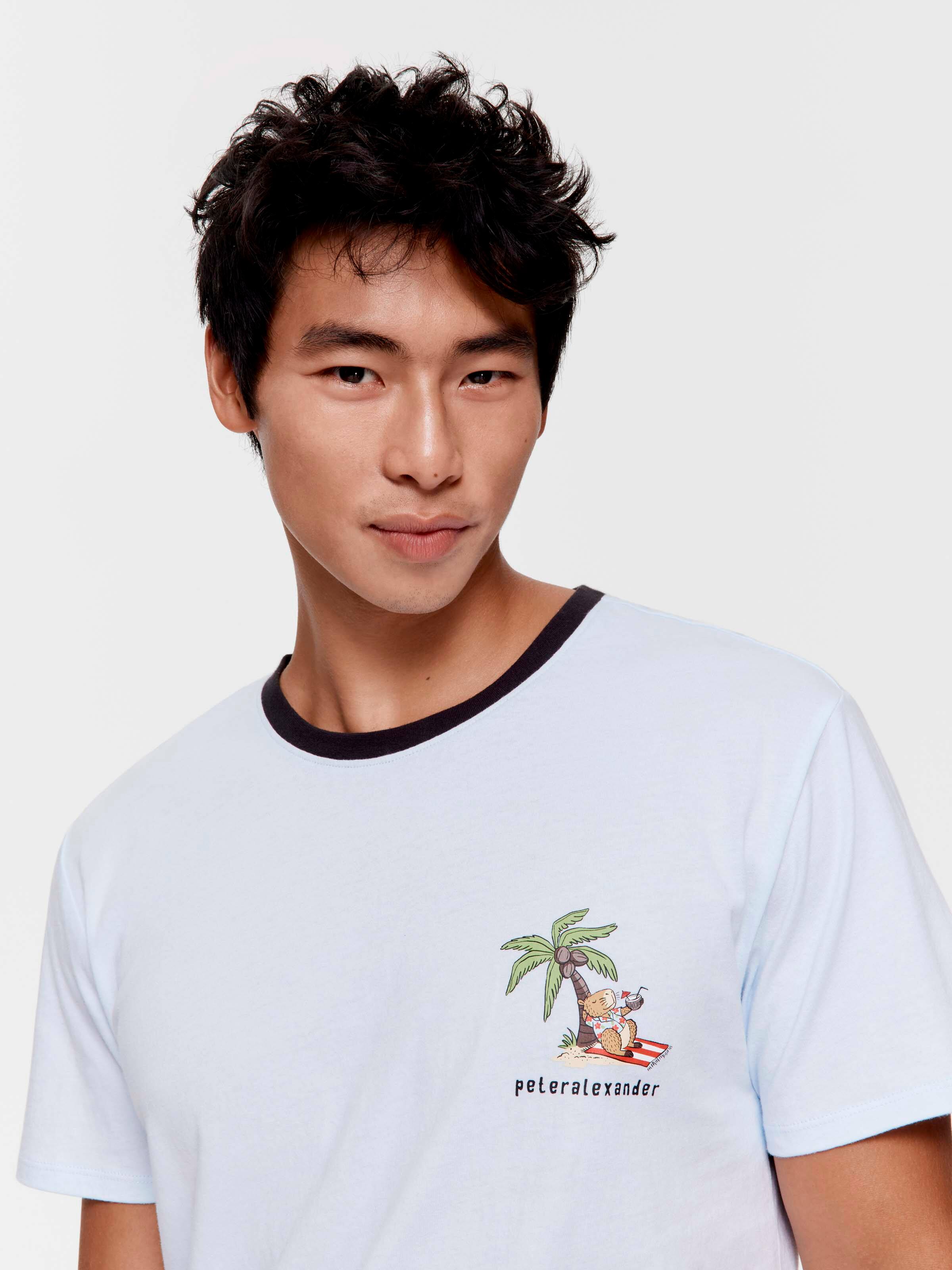 Capybara Vacation 100% Cotton Tee